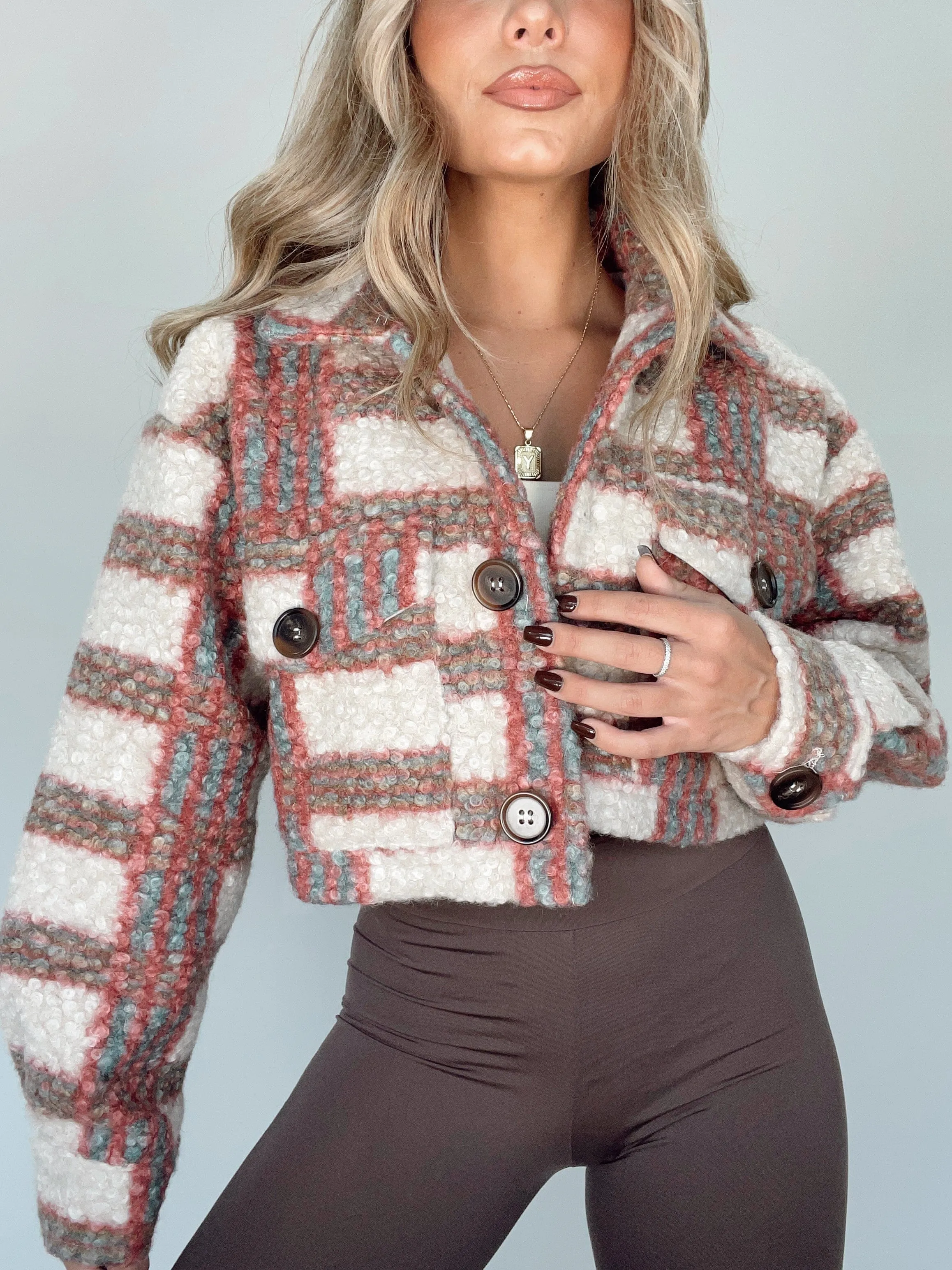 Breaking Plaid Jacket sold by LANE 201 product image thumbnail 2