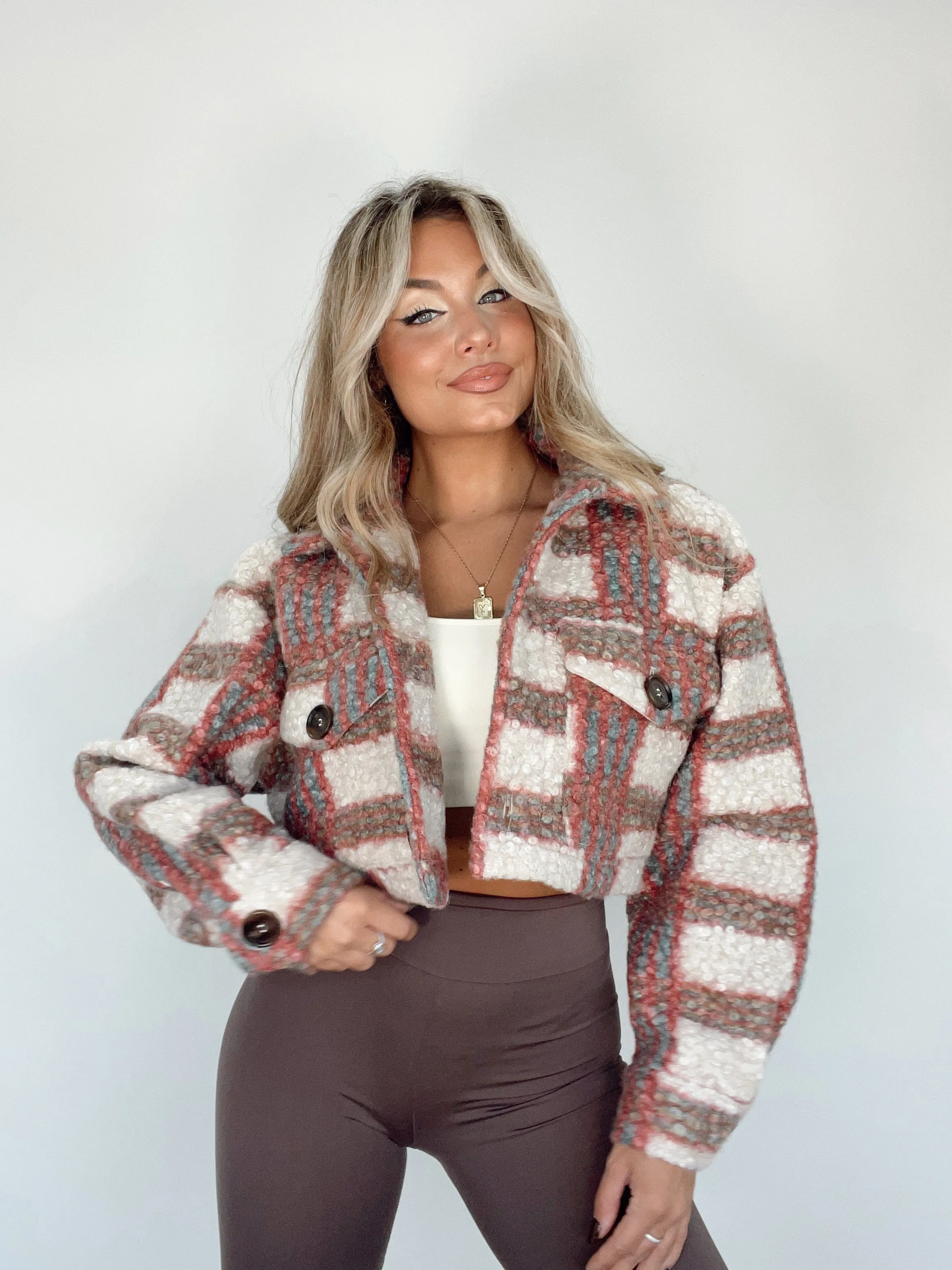 Breaking Plaid Jacket sold by LANE 201 product image thumbnail 4