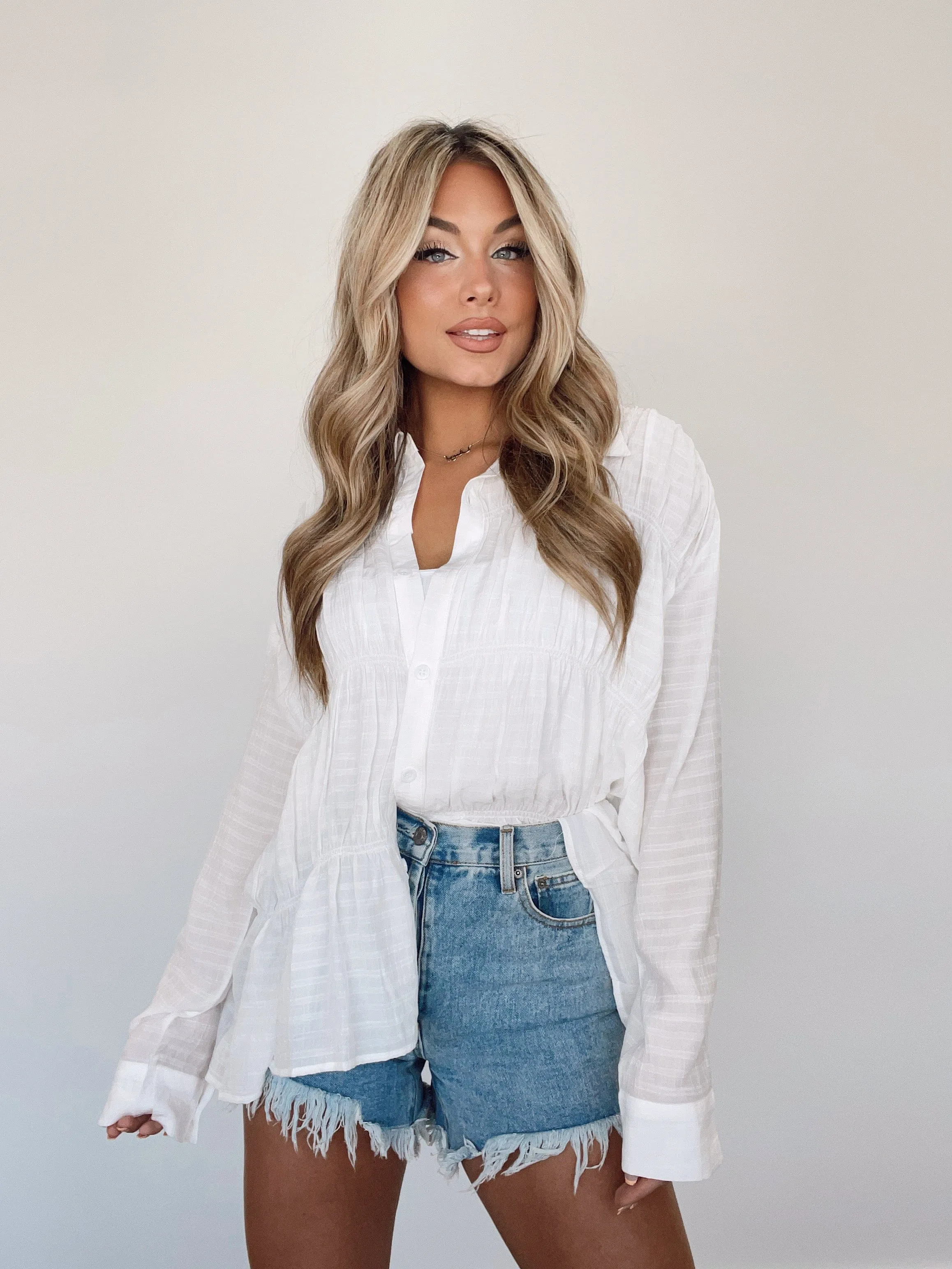 Sophisticated Summer Button Down sold by LANE 201 product image thumbnail 4