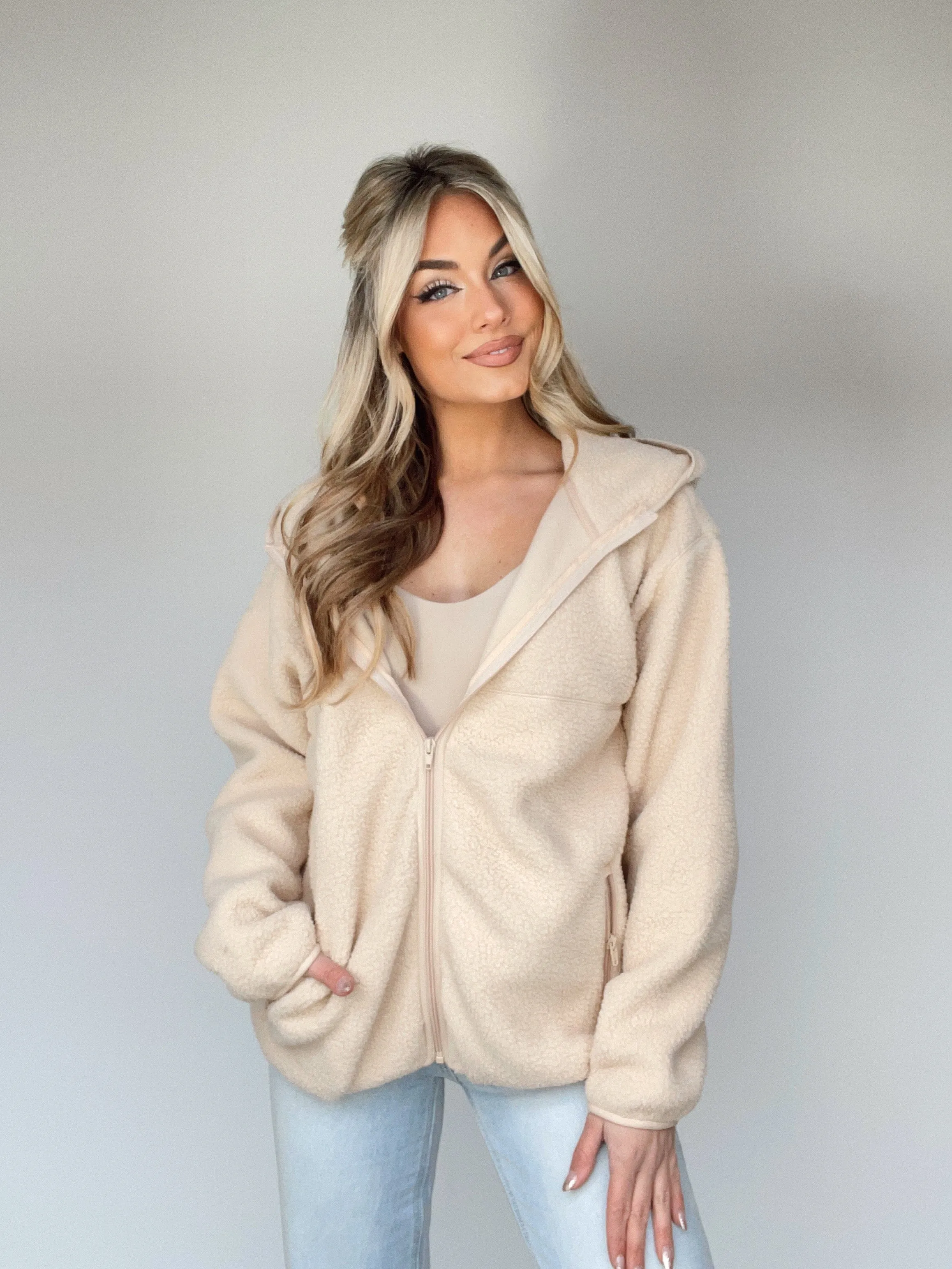 Fleece And Thank You Jacket sold by LANE 201 product image thumbnail 3