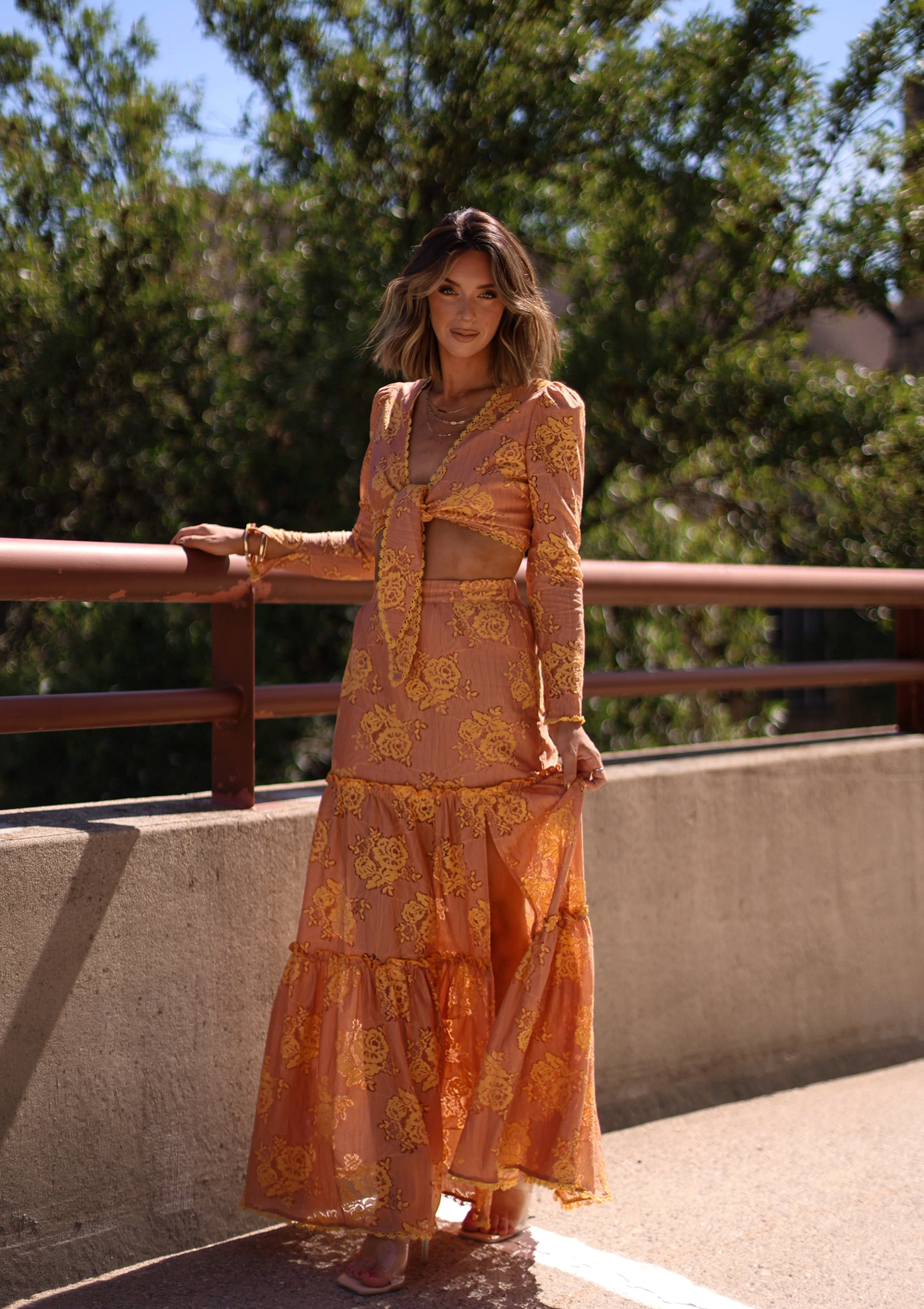 September Sunset Skirt sold by LANE 201 product image thumbnail 4