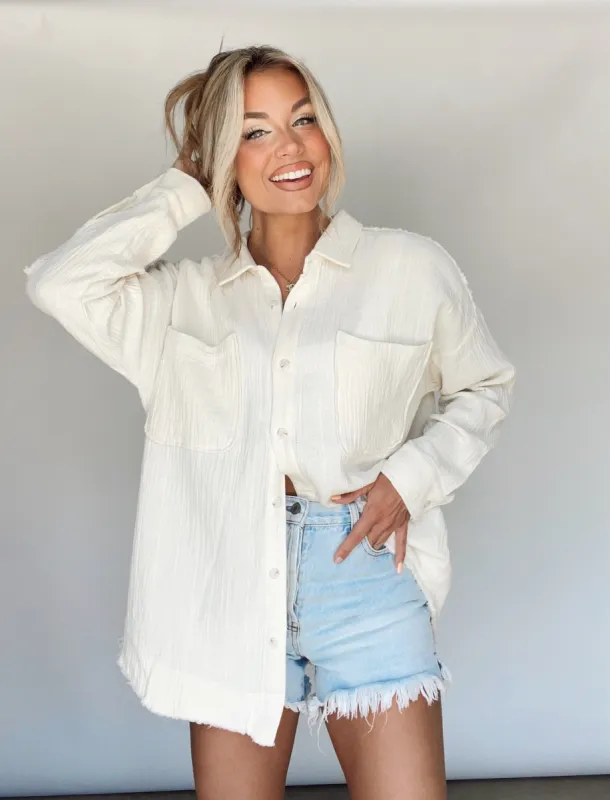 Easy Going Button Down sold by LANE 201