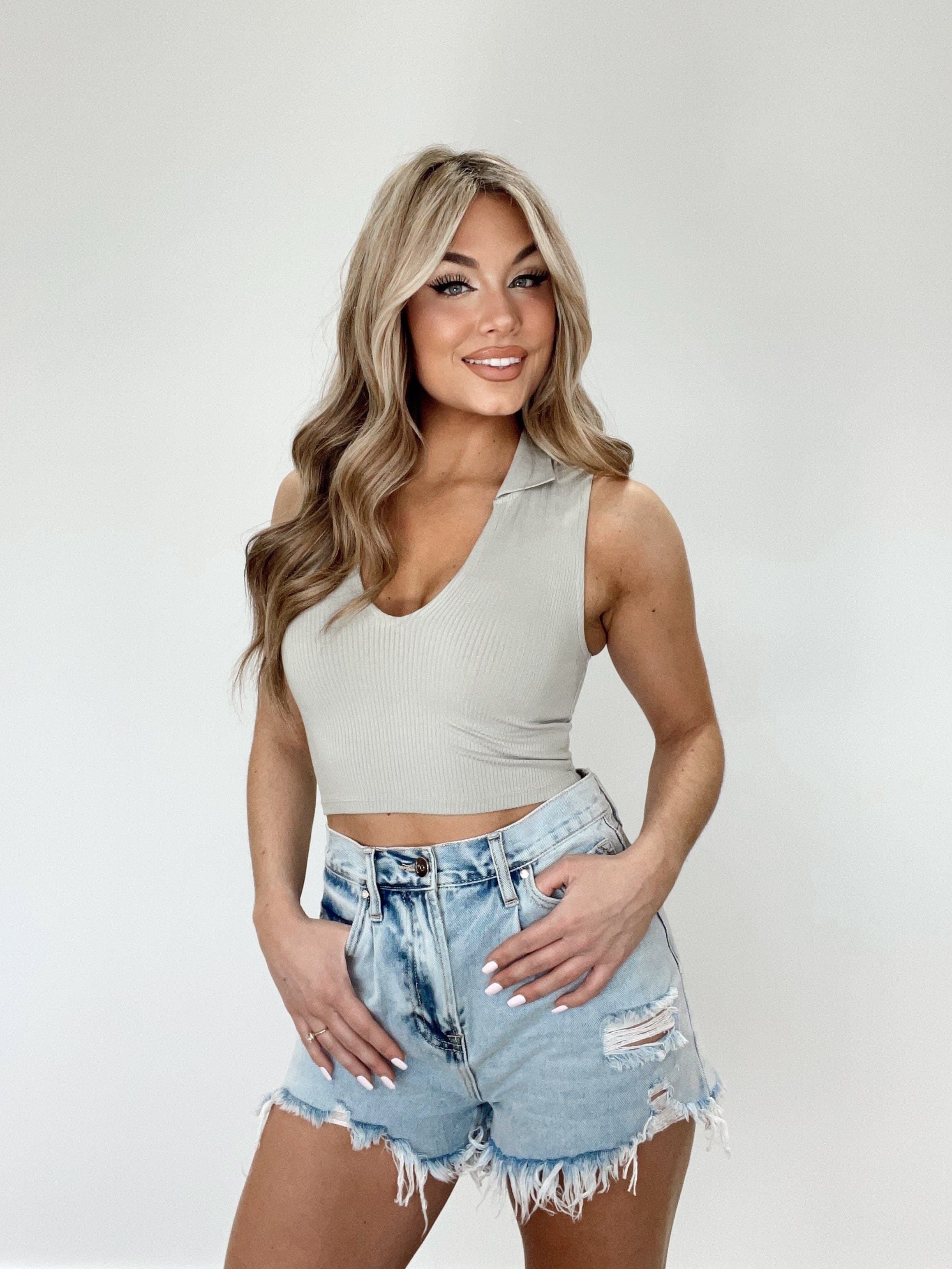 Sage Pick Me Up Tank sold by LANE 201 product image thumbnail 2