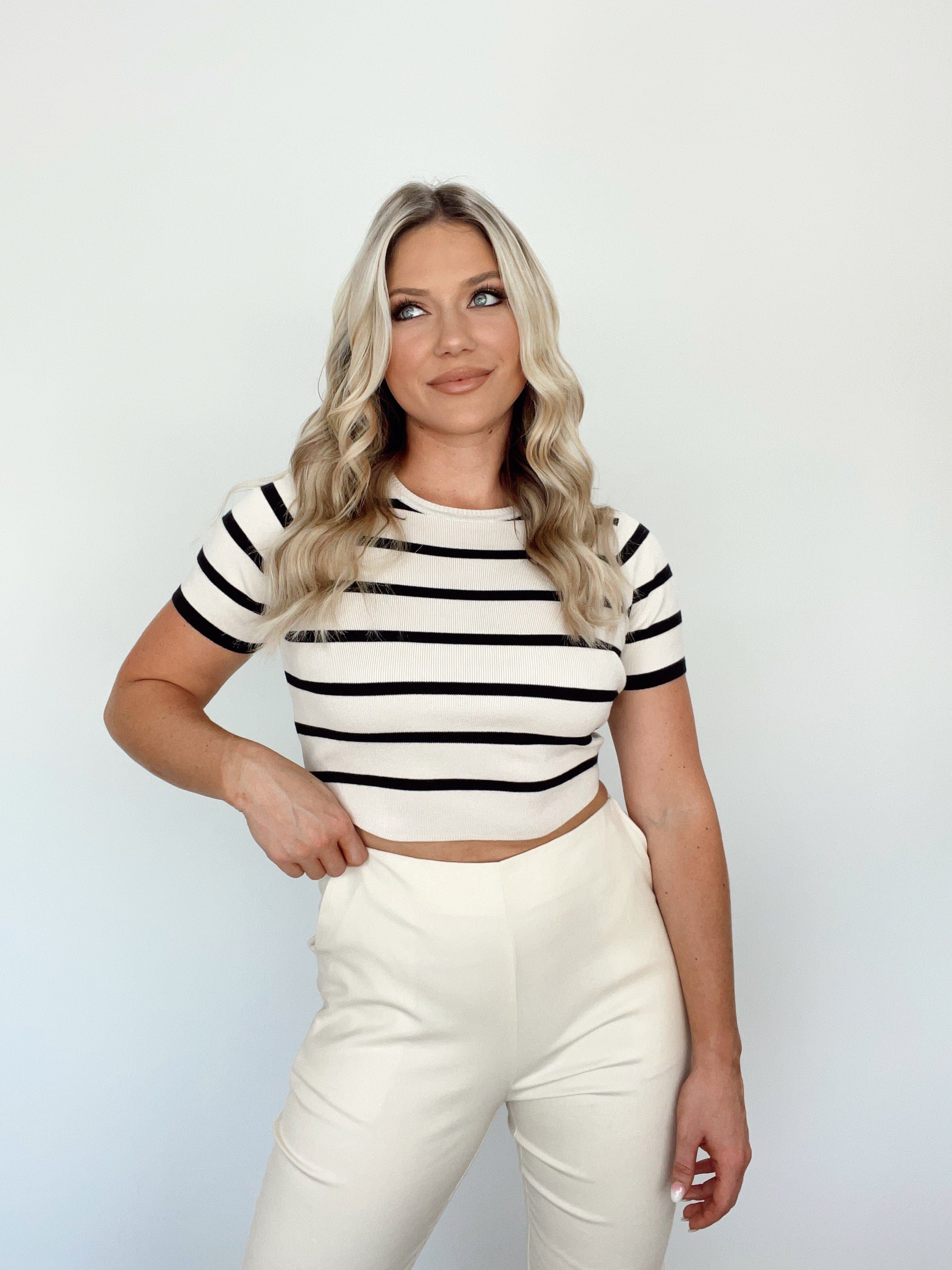 Classic Striped Top sold by LANE 201 product image thumbnail 3