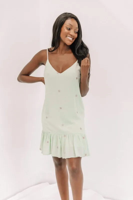 Mint Shine Bright Swing Dress sold by LANE 201