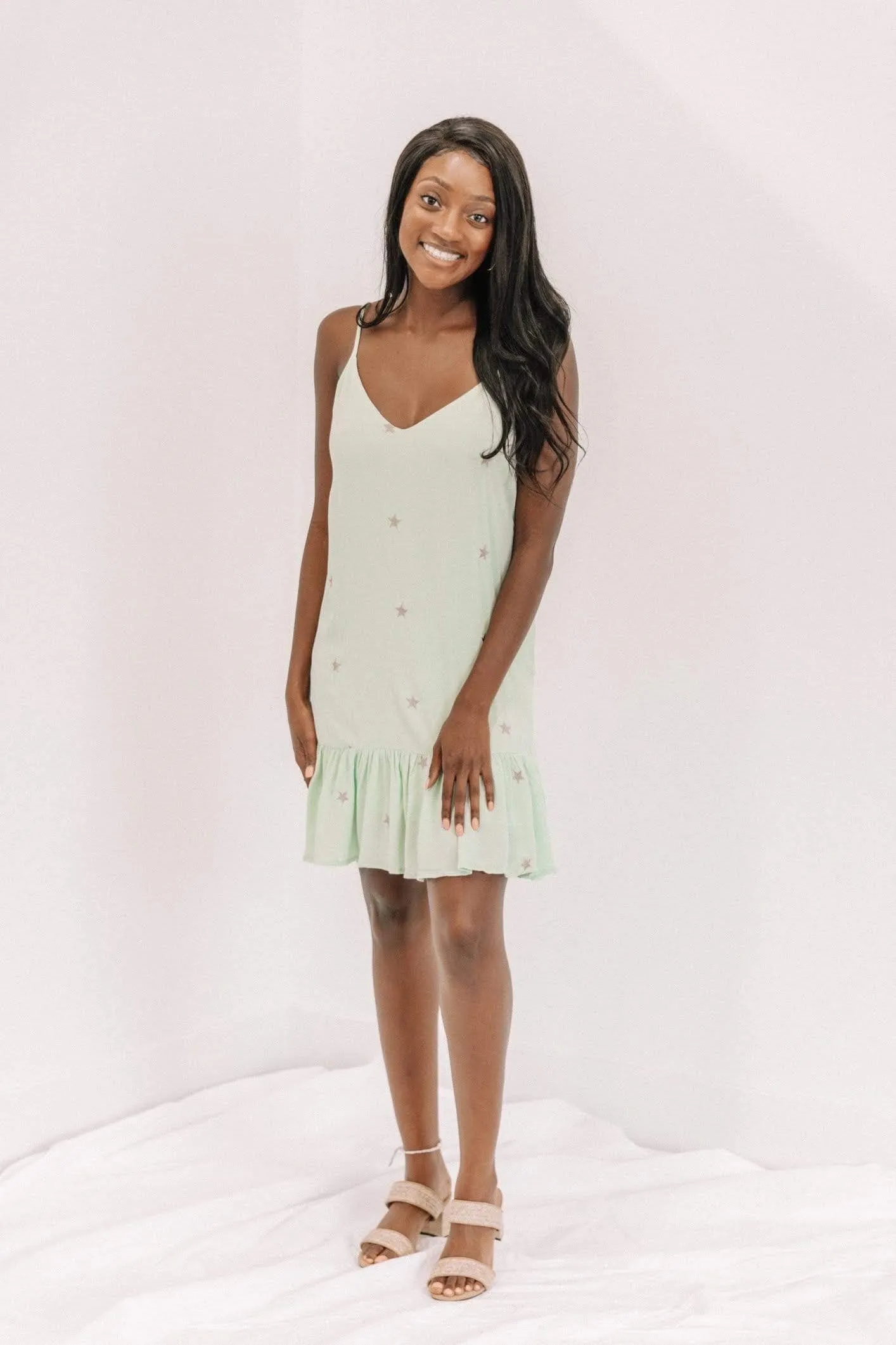 Mint Shine Bright Swing Dress sold by LANE 201 product image thumbnail 2