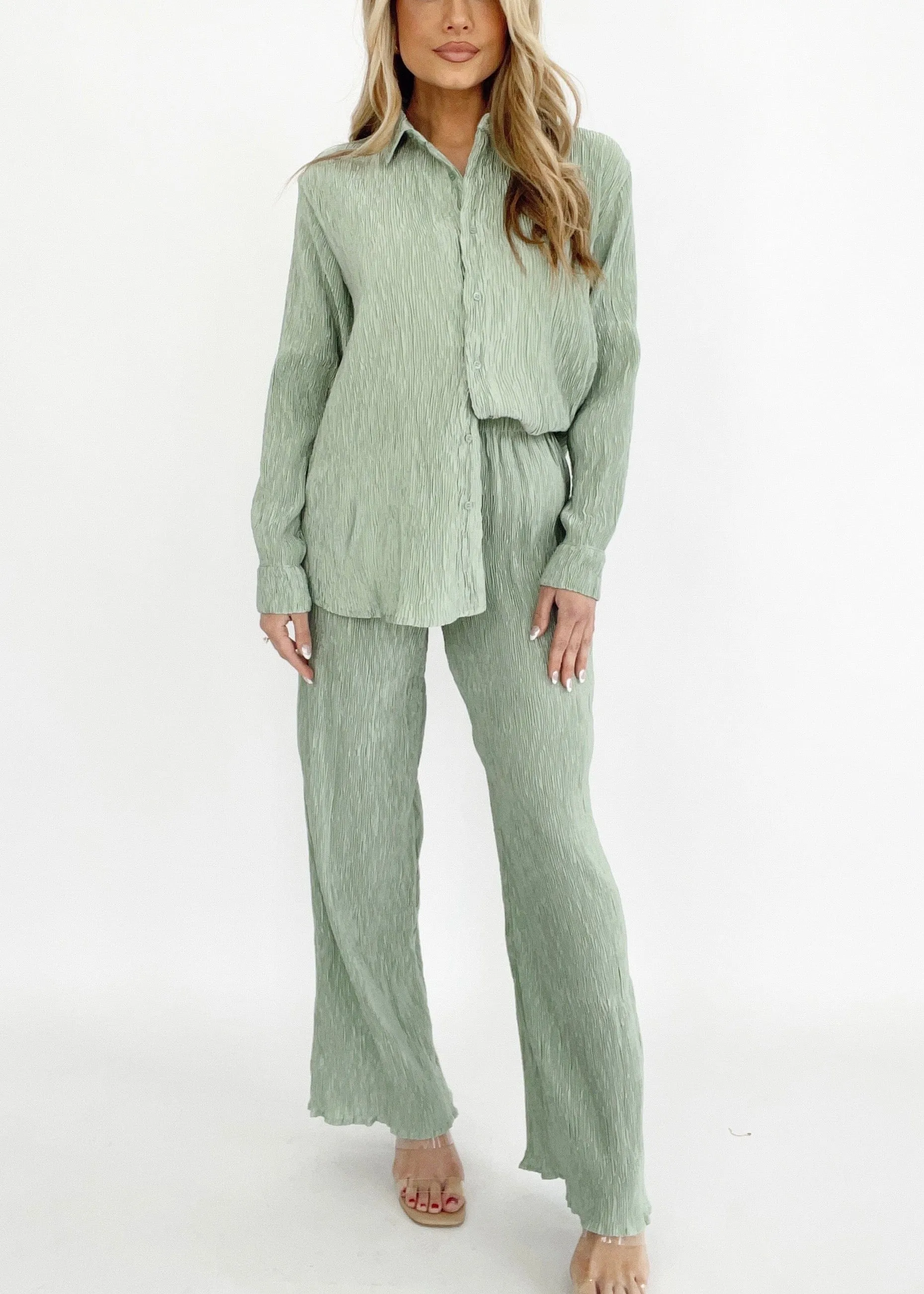 Passionate Plisse Pant sold by LANE 201 product image thumbnail 4