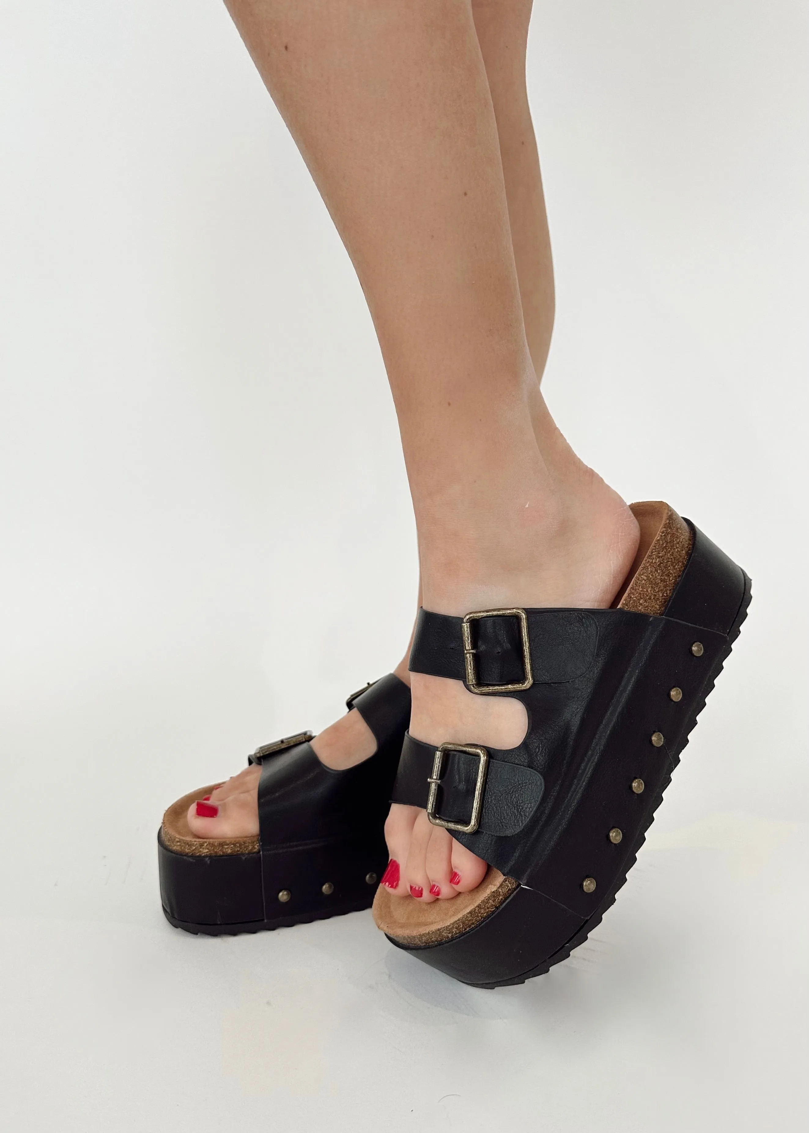 Studded Platform Sandal sold by LANE 201 product image thumbnail 3