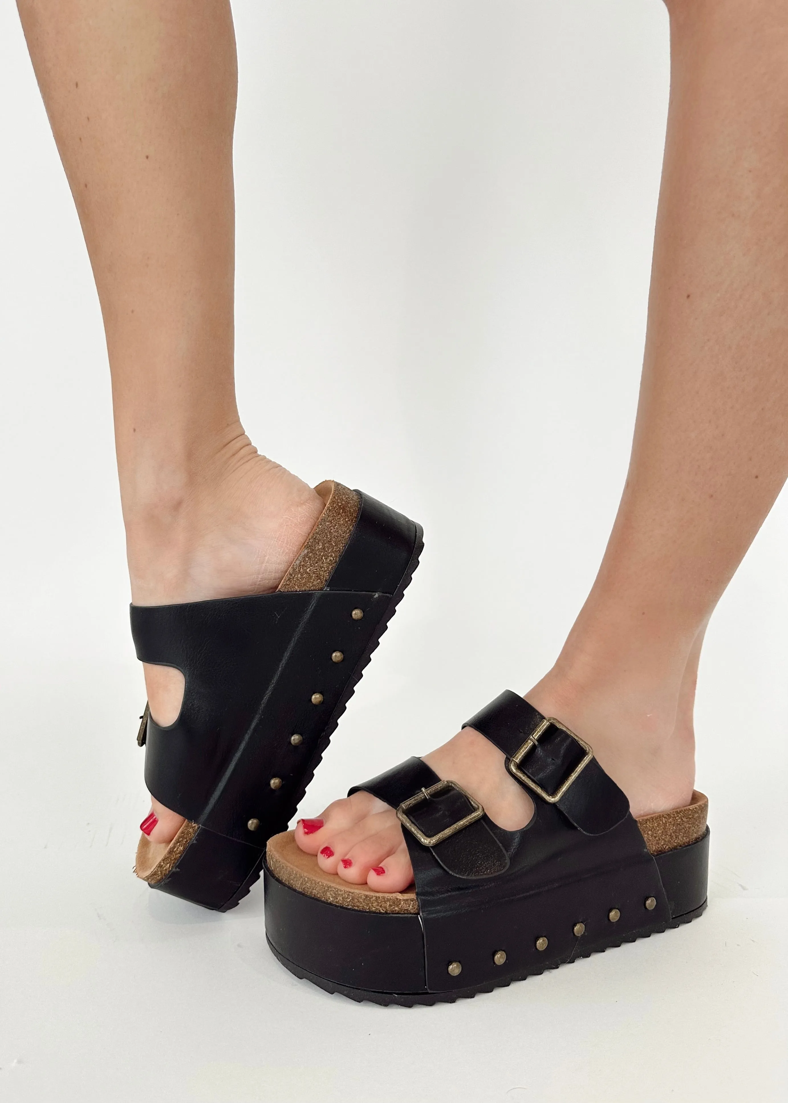 Studded Platform Sandal sold by LANE 201 product image thumbnail 4