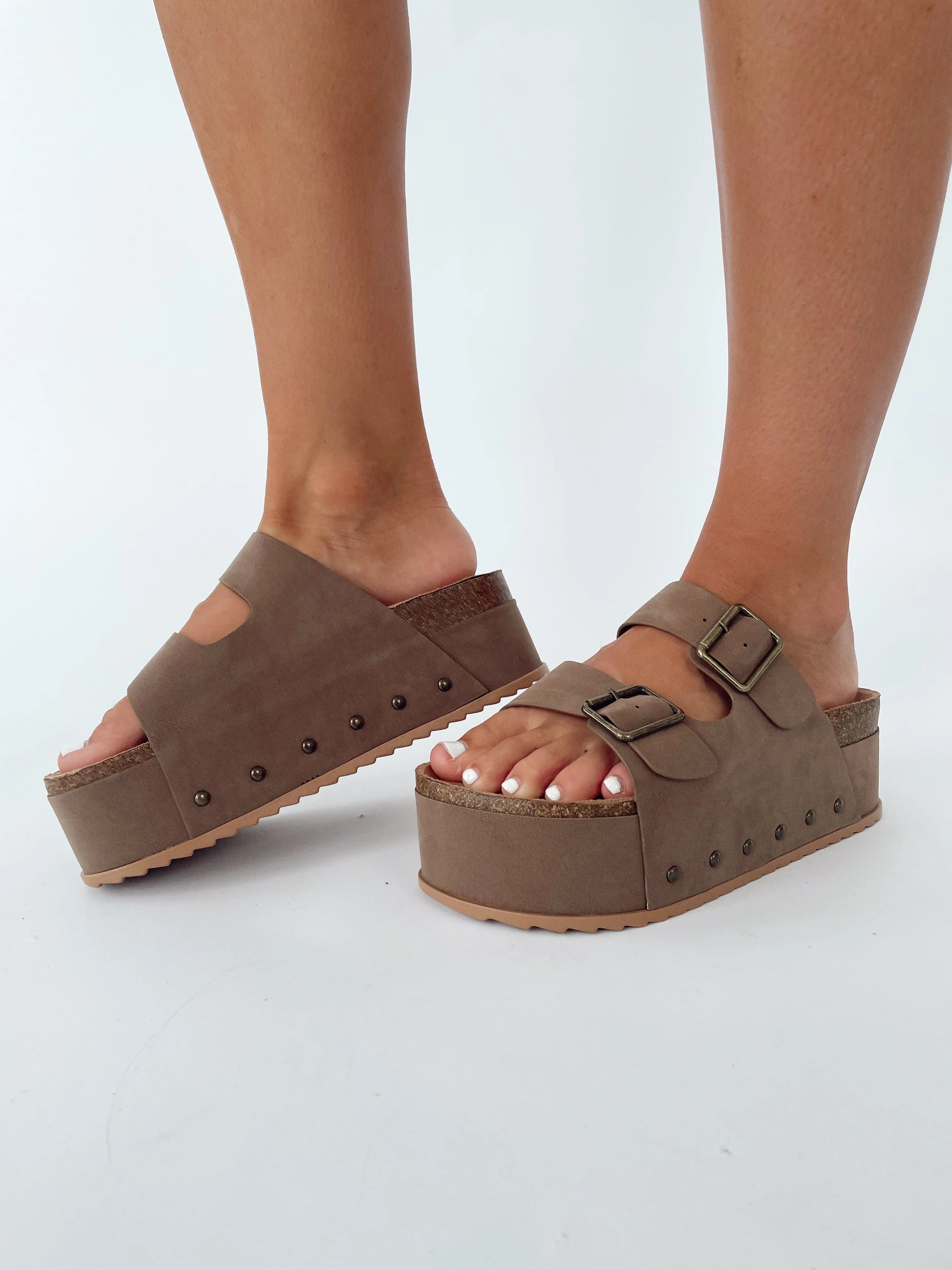 Studded Platform Sandal sold by LANE 201 product image thumbnail 2