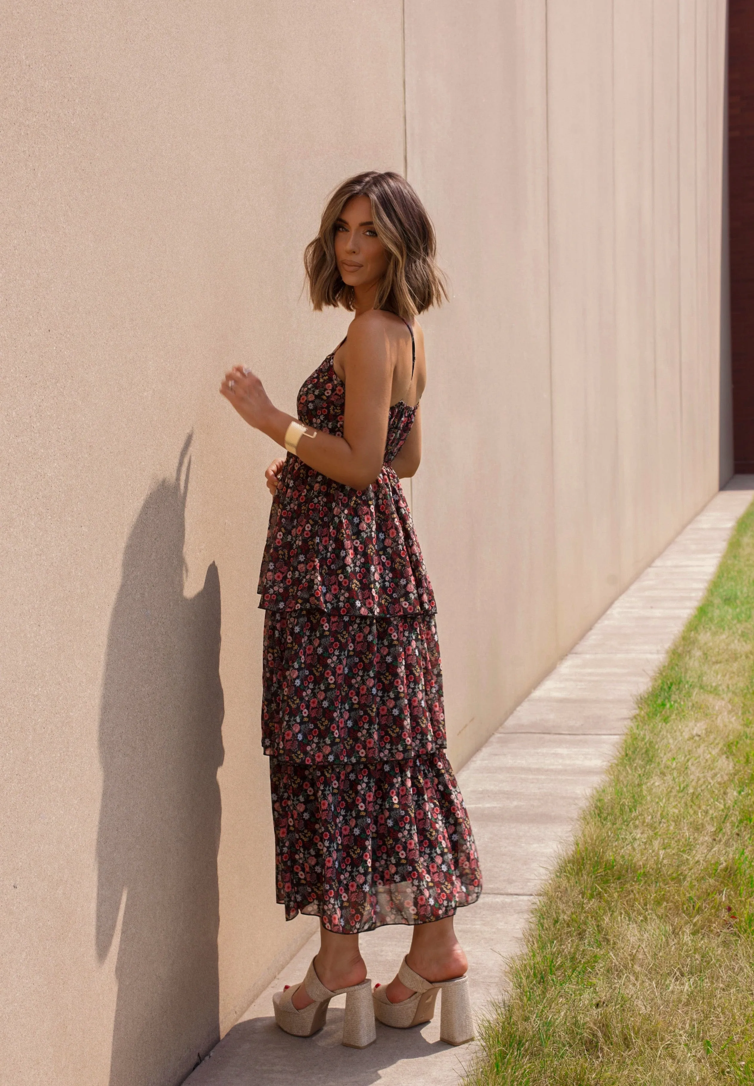 Autumn Occasion Maxi Dress sold by LANE 201 product image thumbnail 4