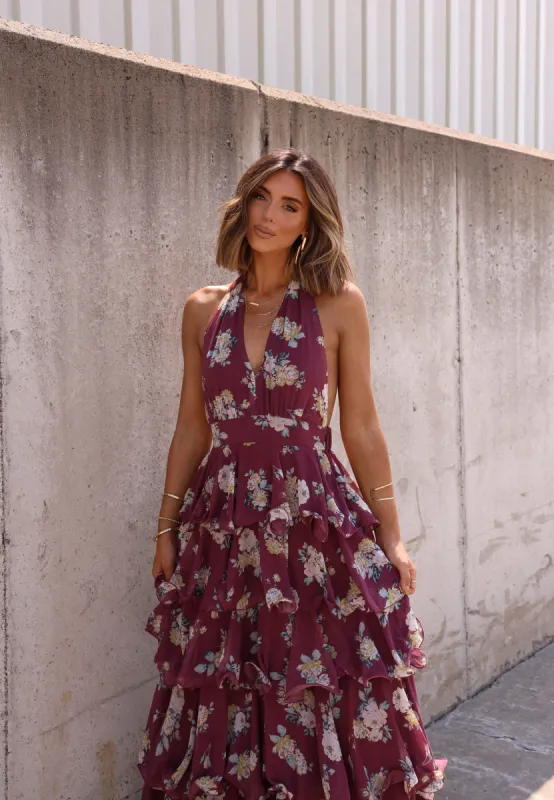 Fall Garden Maxi Dress sold by LANE 201