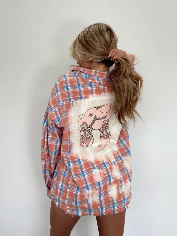 Western Heritage Plaid Shirt sold by LANE 201