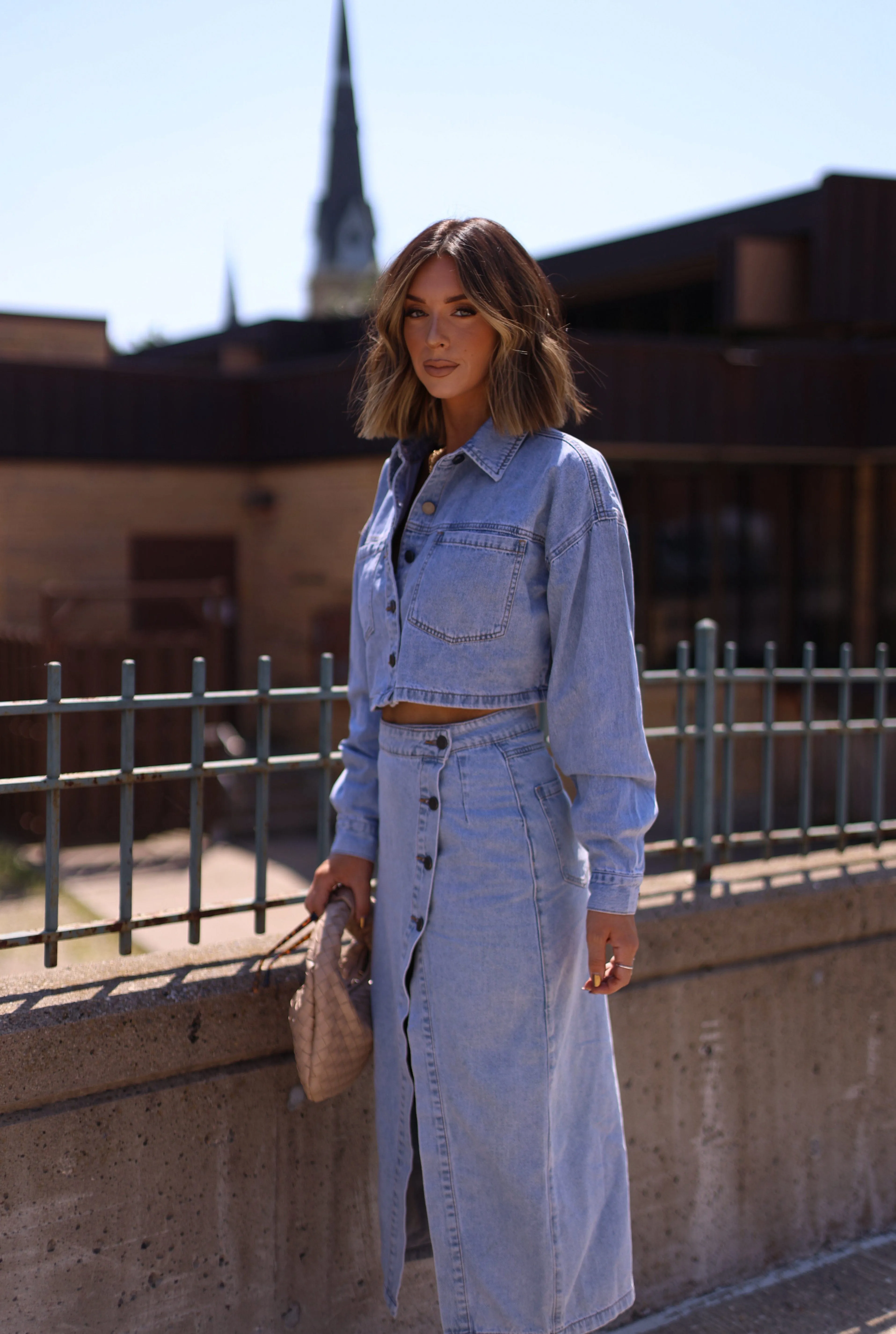 Dylan Denim Jacket sold by LANE 201 product image thumbnail 4