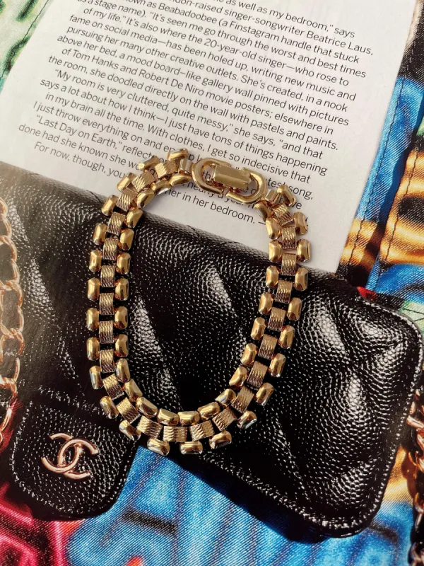 Gold Jurnee Bracelet sold by LANE 201