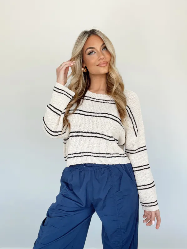 Lighthouse Striped Sweater sold by LANE 201
