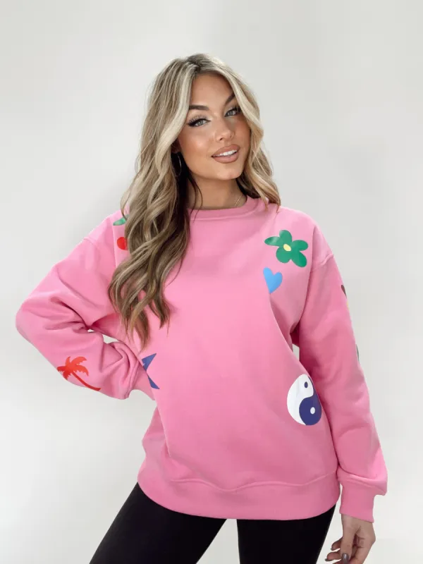 Care Way Less Crewneck sold by LANE 201