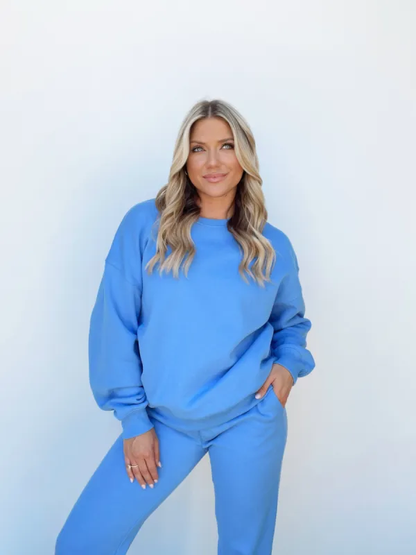 Never Blue Sweatshirt sold by LANE 201