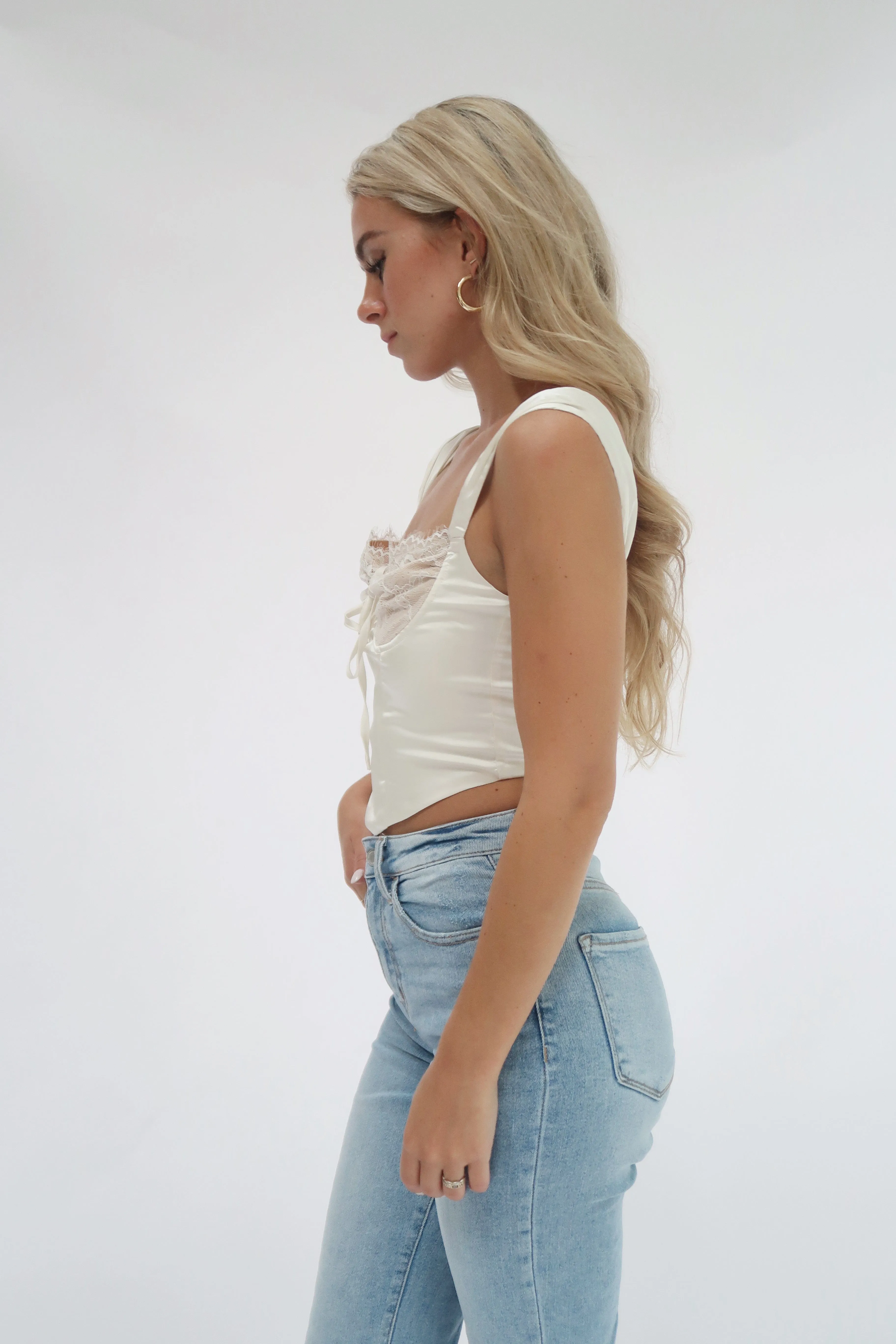 Marissa Lace Tank sold by LANE 201 product image thumbnail 5