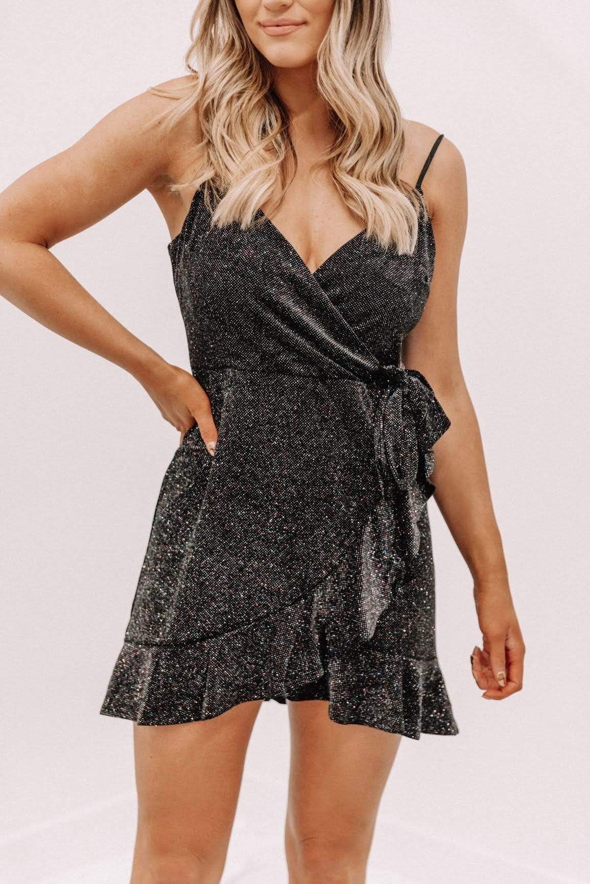 New Year Same Me Wrap Dress sold by LANE 201 product image thumbnail 2