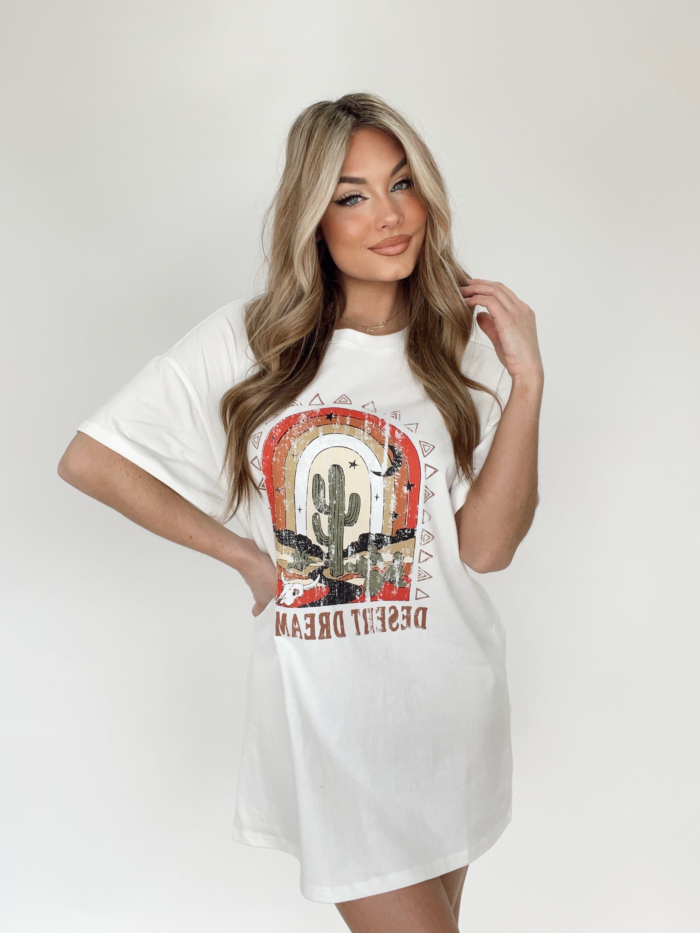 Ivory Desert Dreamer Graphic Tee sold by LANE 201 product image thumbnail 4