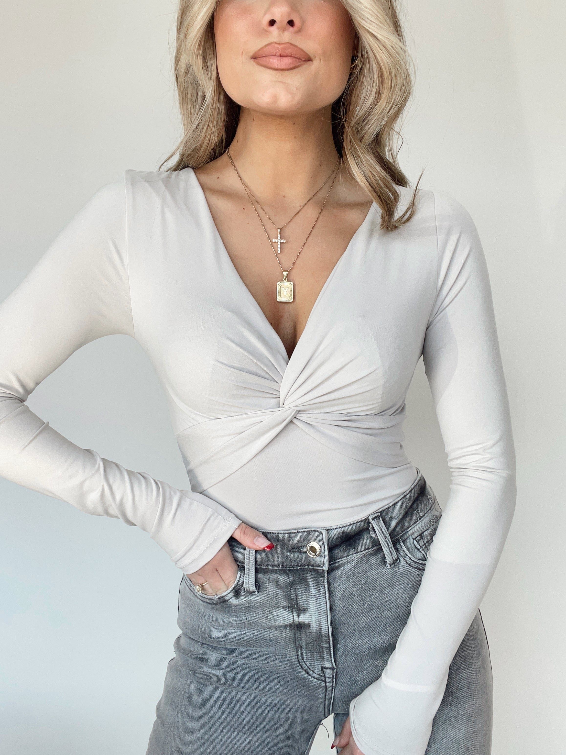 Fog Twist Bodysuit sold by LANE 201 product image thumbnail 2