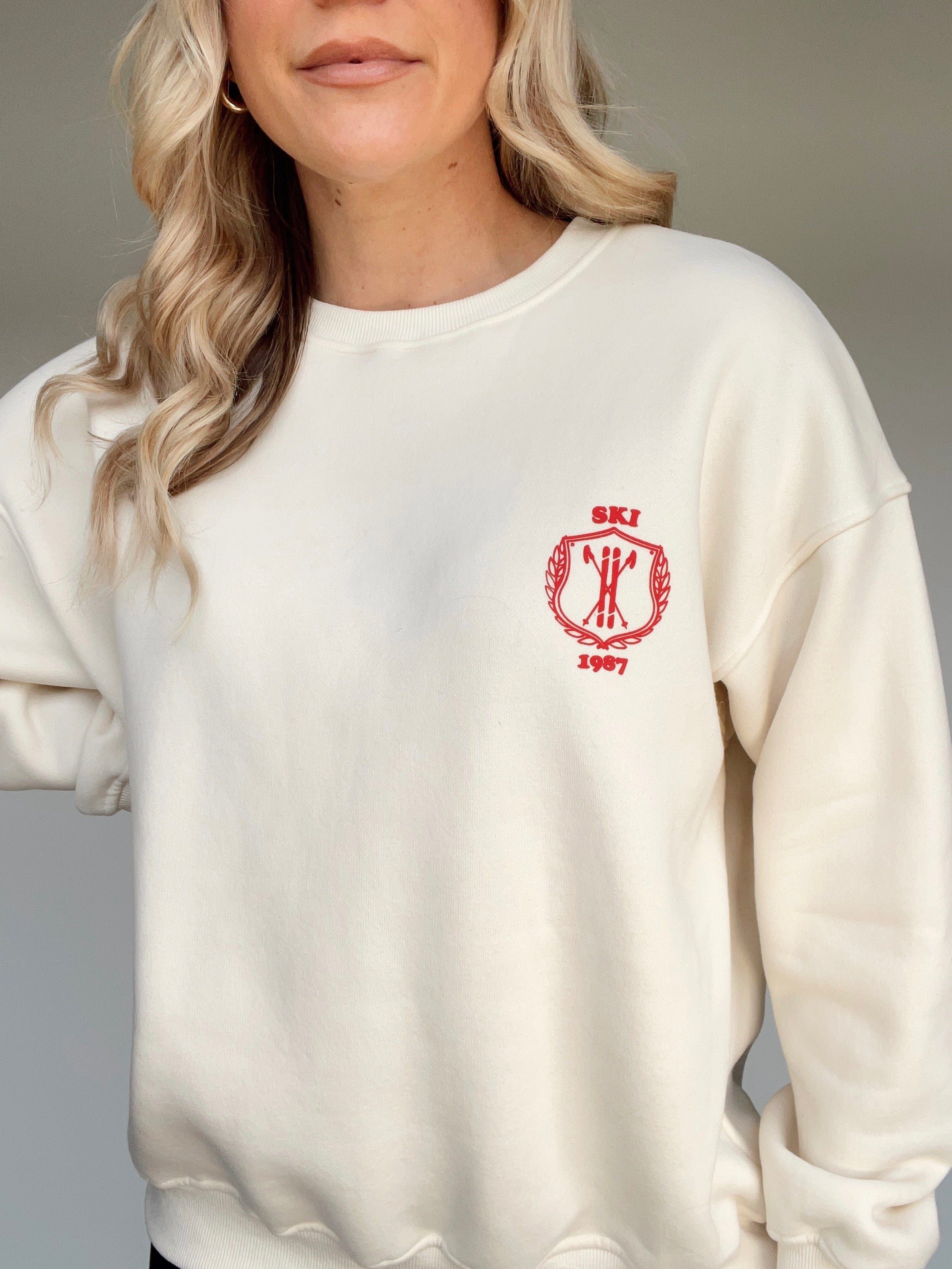 Apres Ski Club Sweatshirt sold by LANE 201 product image thumbnail 3