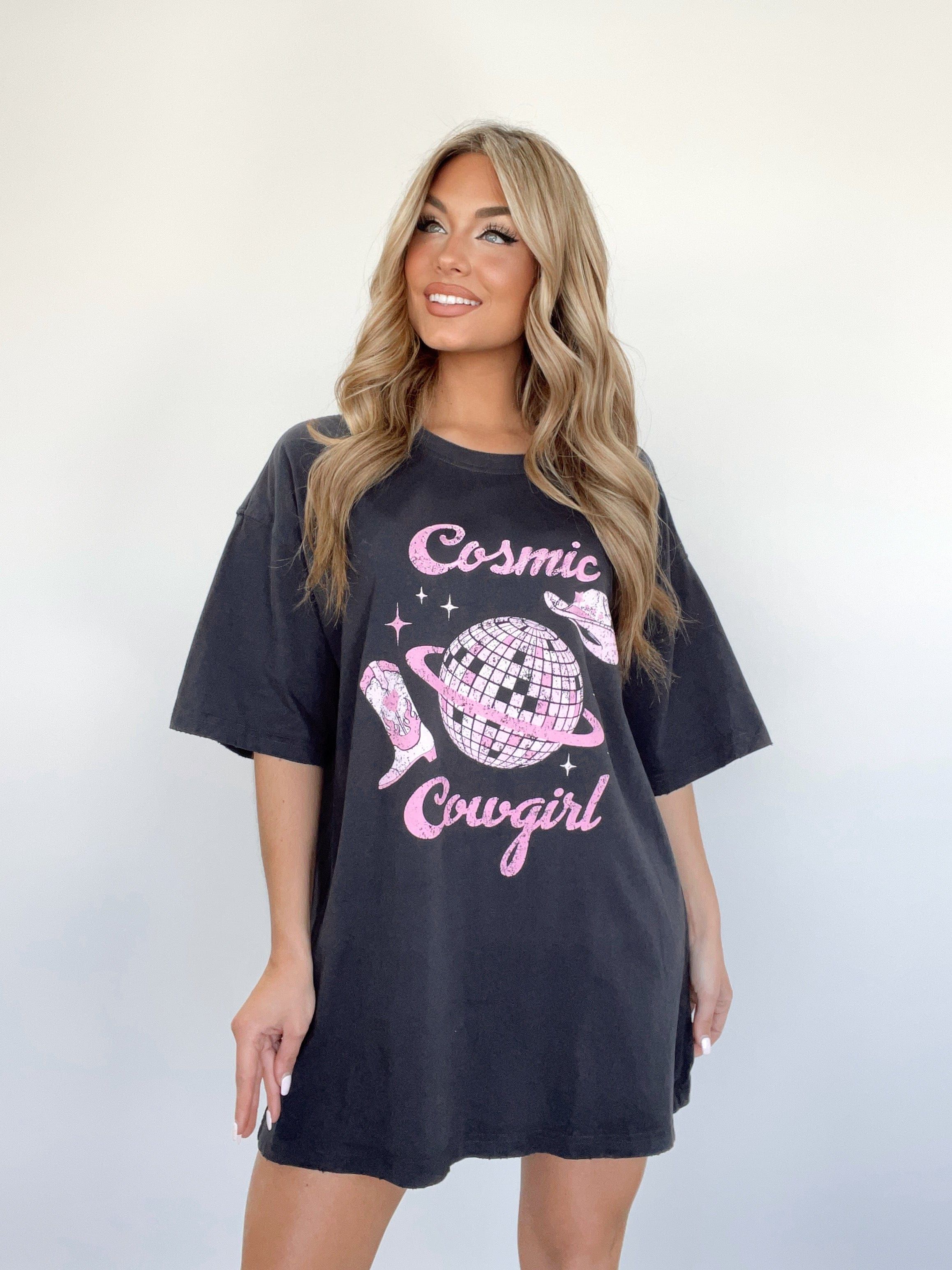 Cosmic Cowgirl Graphic Tee sold by LANE 201 product image thumbnail 2