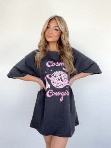 Cosmic Cowgirl Graphic Tee sold by LANE 201