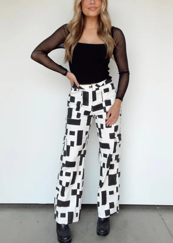 Crazed Cargo Pants sold by LANE 201