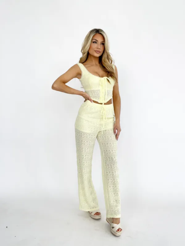 Lemonade Lace Pants sold by LANE 201