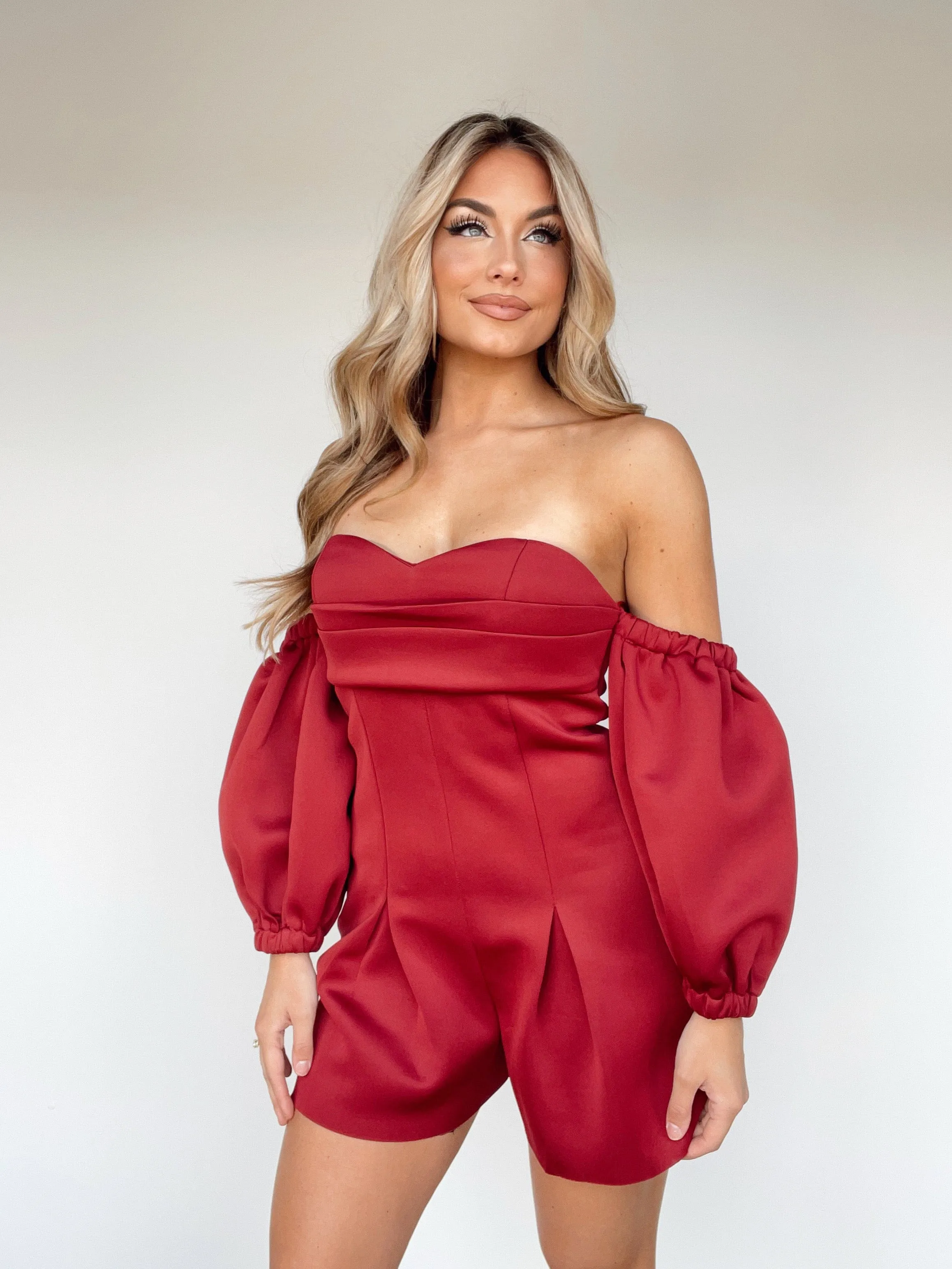 Cabernet Crush Romper sold by LANE 201