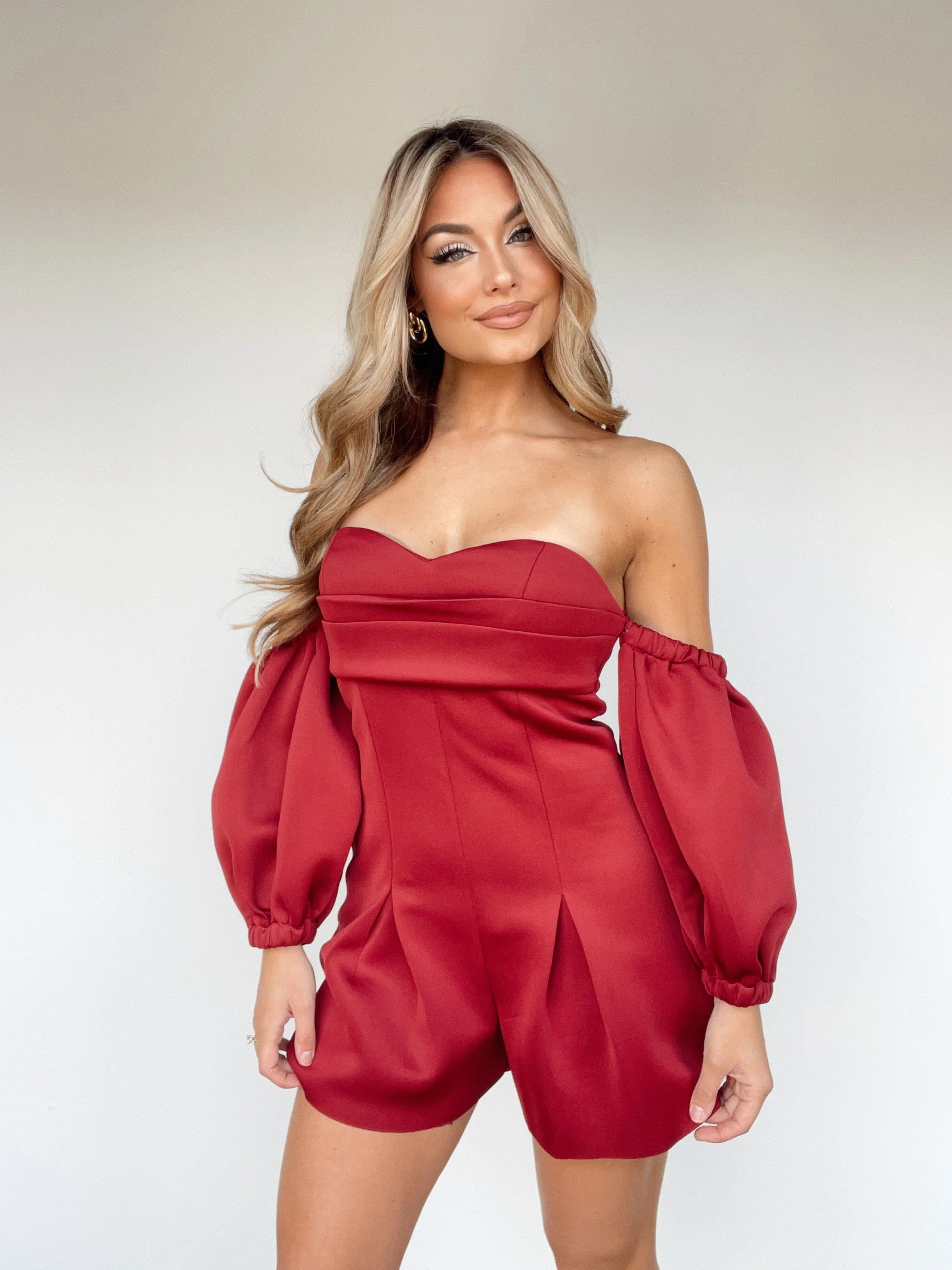 Cabernet Crush Romper sold by LANE 201 product image thumbnail 4