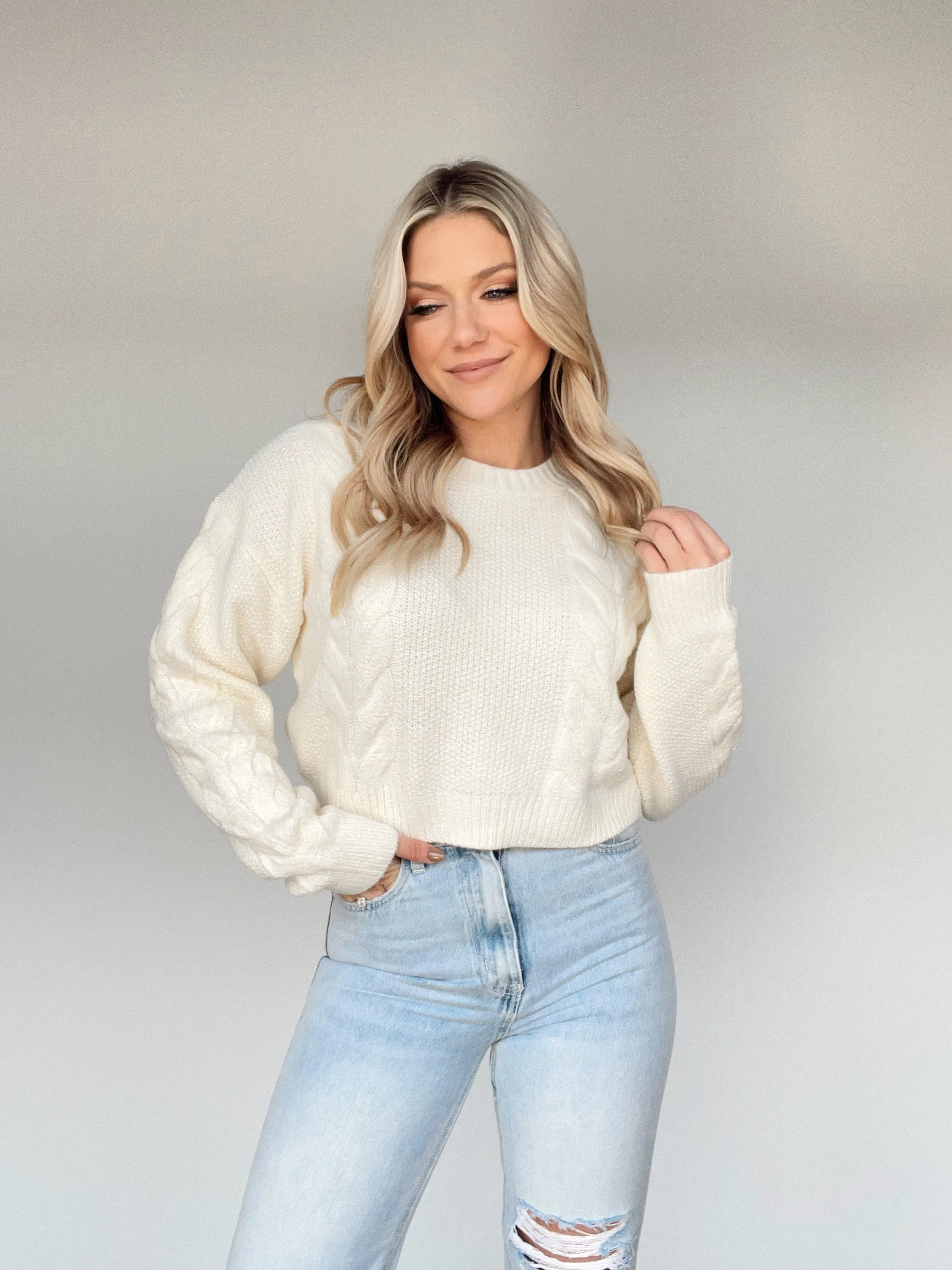 Cozy Charm Sweater sold by LANE 201 product image thumbnail 4