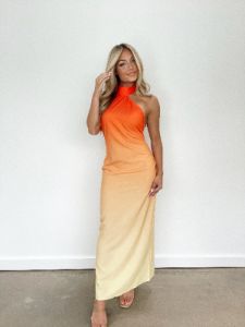 Summer Sorbet Maxi Dress sold by LANE 201