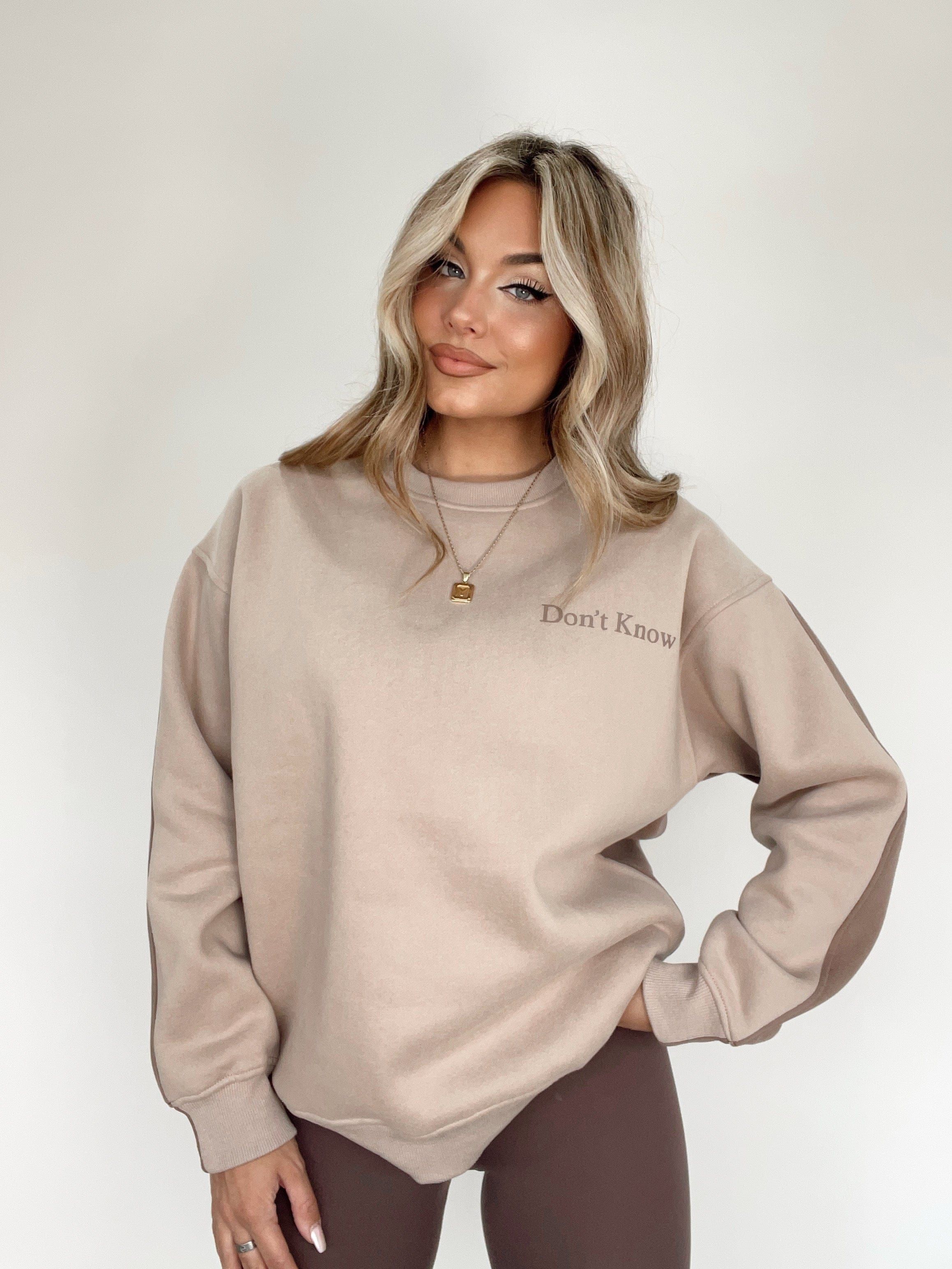 Don't Care Sweatshirt sold by LANE 201 product image thumbnail 4