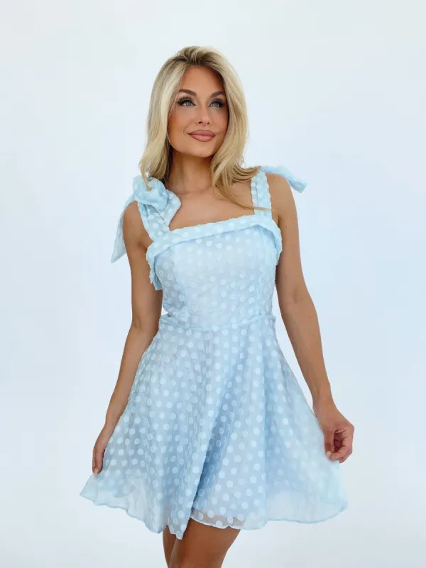 Poised Polka Dot Dress sold by LANE 201