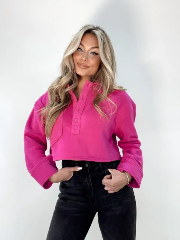 Pay No Attention Polo Top sold by LANE 201