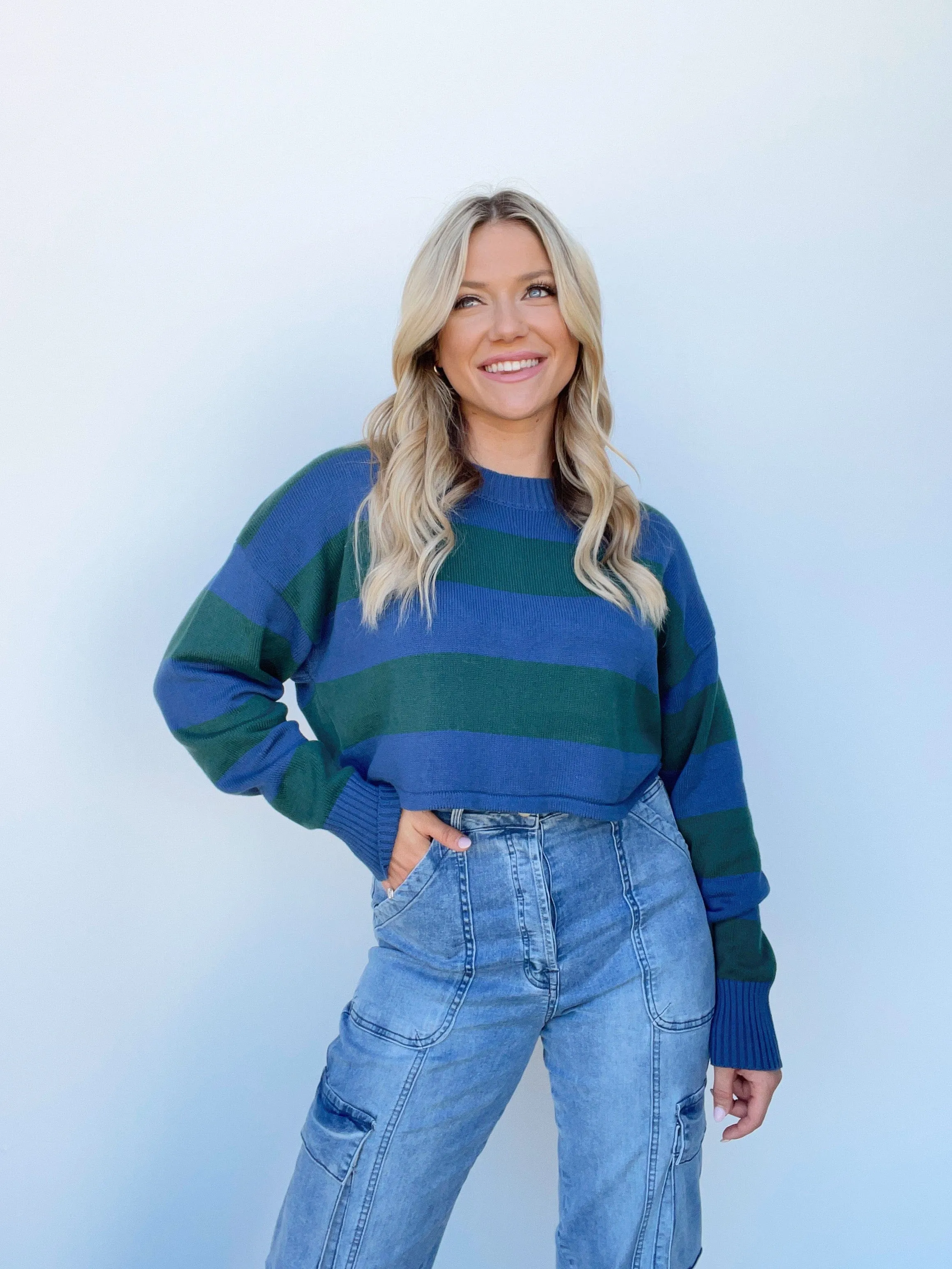 Soho Striped Sweater sold by LANE 201 product image thumbnail 3