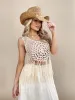 Boho Beats Crochet Top sold by LANE 201