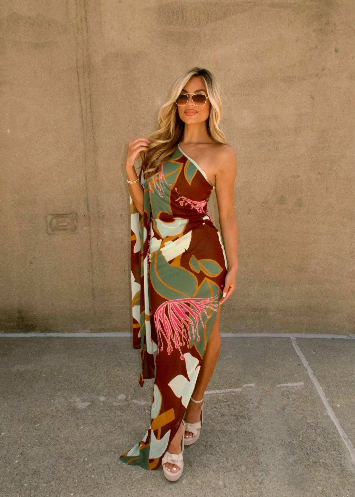 Palm Party Maxi Dress sold by LANE 201