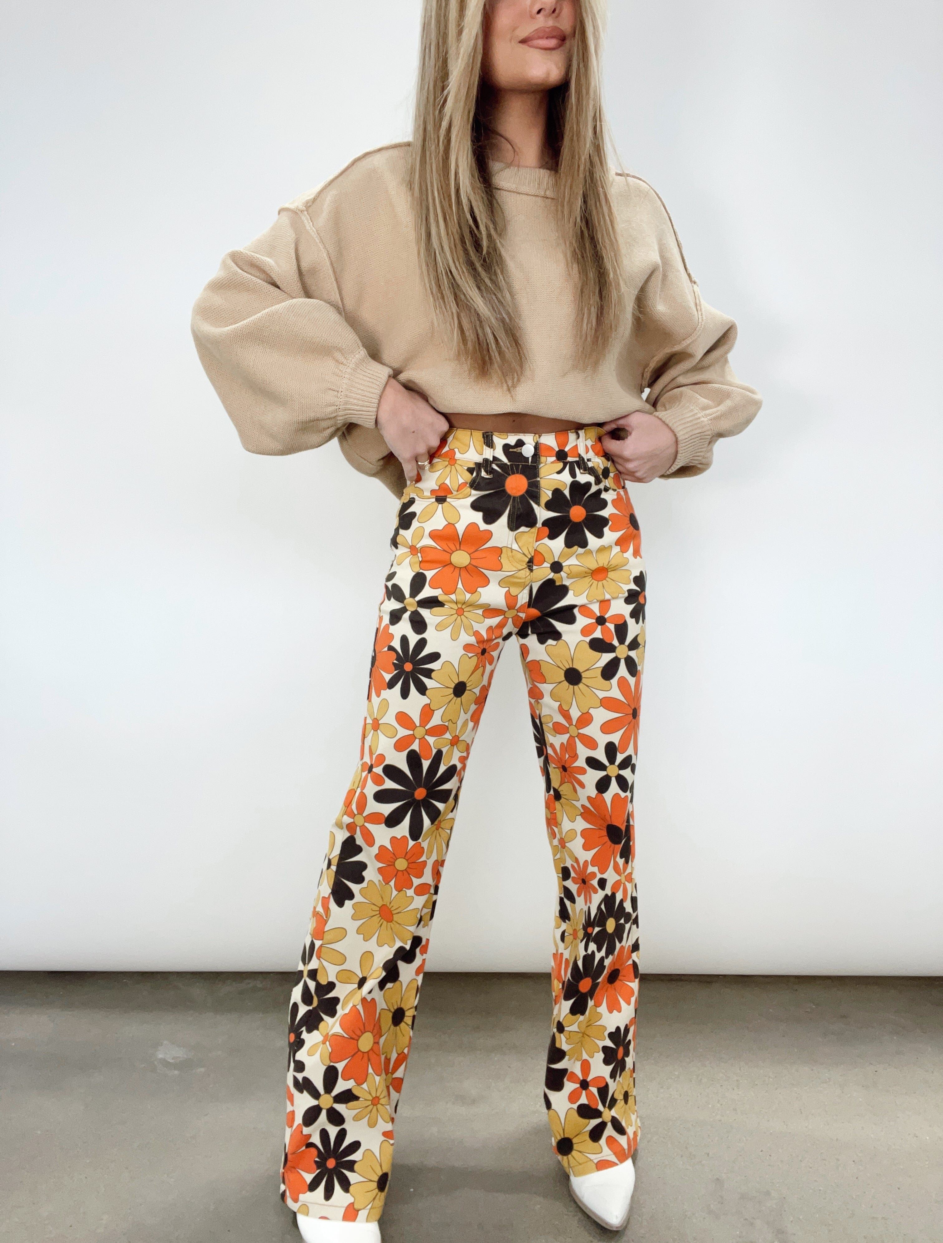 Flower Child Pants sold by LANE 201
