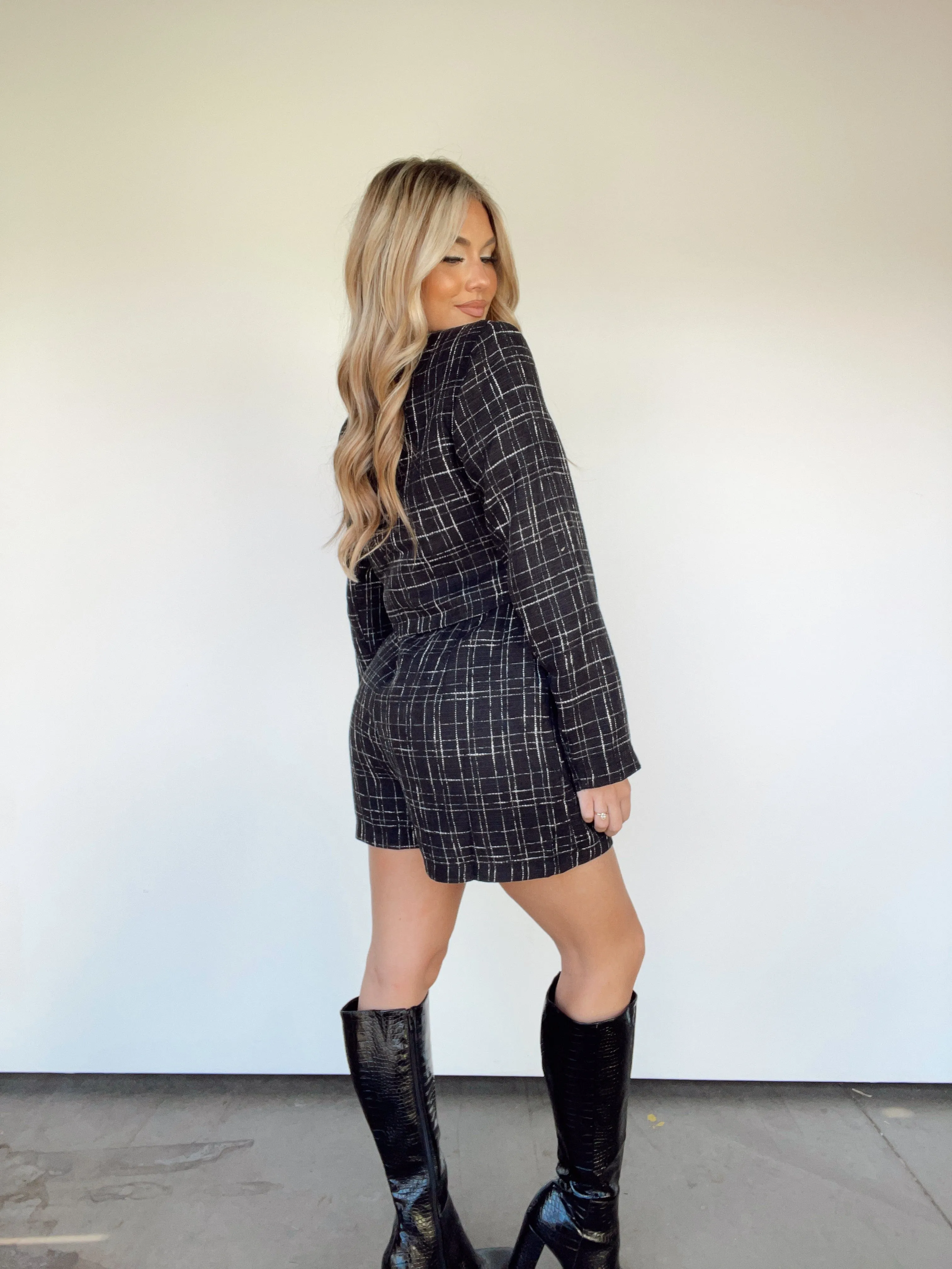 Corporate Chic Romper sold by LANE 201 product image thumbnail 2