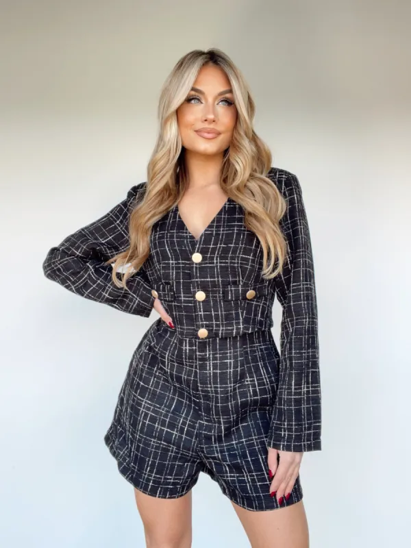 Corporate Chic Romper sold by LANE 201