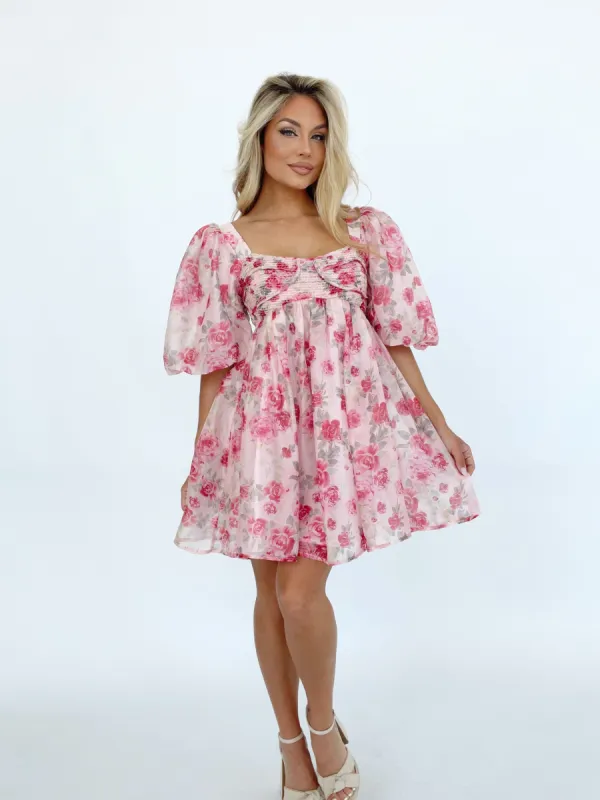 Champagne And Roses Dress sold by LANE 201