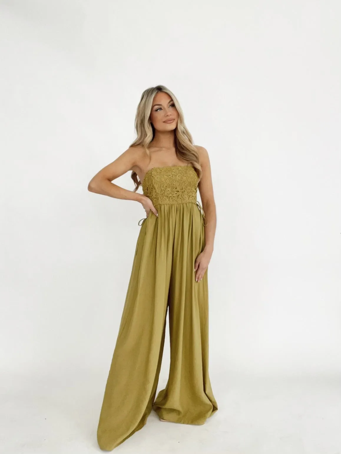 Botanical Bliss Jumpsuit sold by LANE 201 product image thumbnail 5