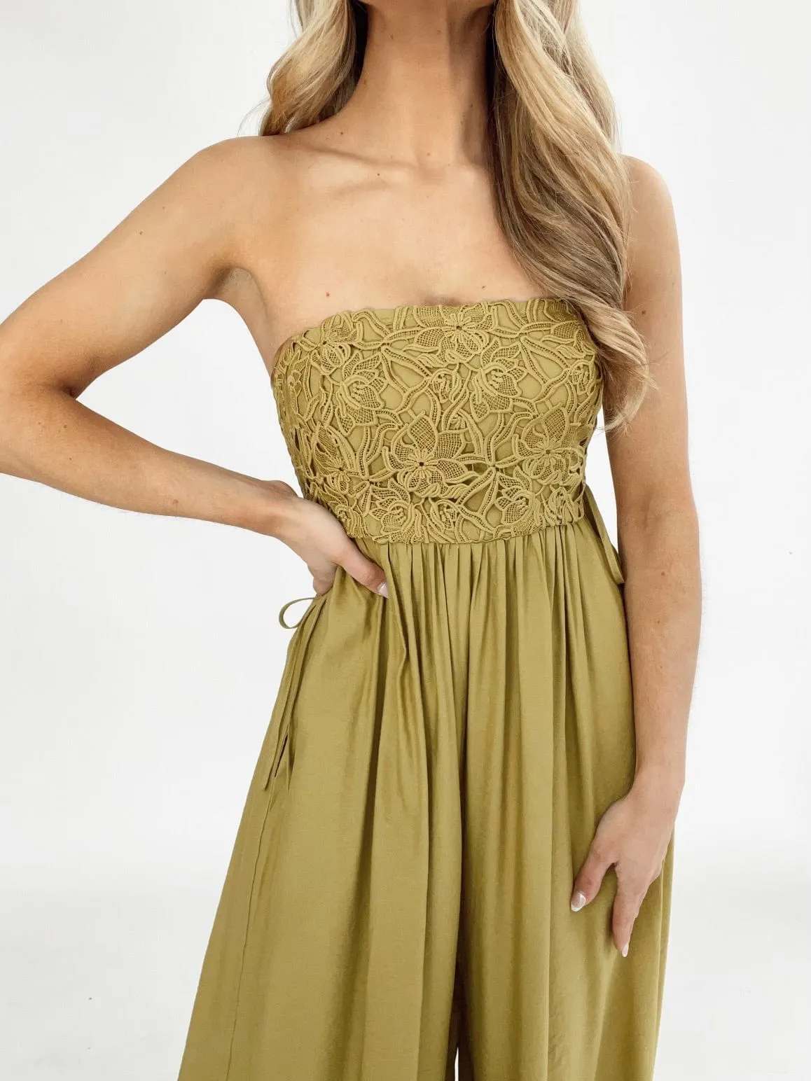 Botanical Bliss Jumpsuit sold by LANE 201 product image thumbnail 3