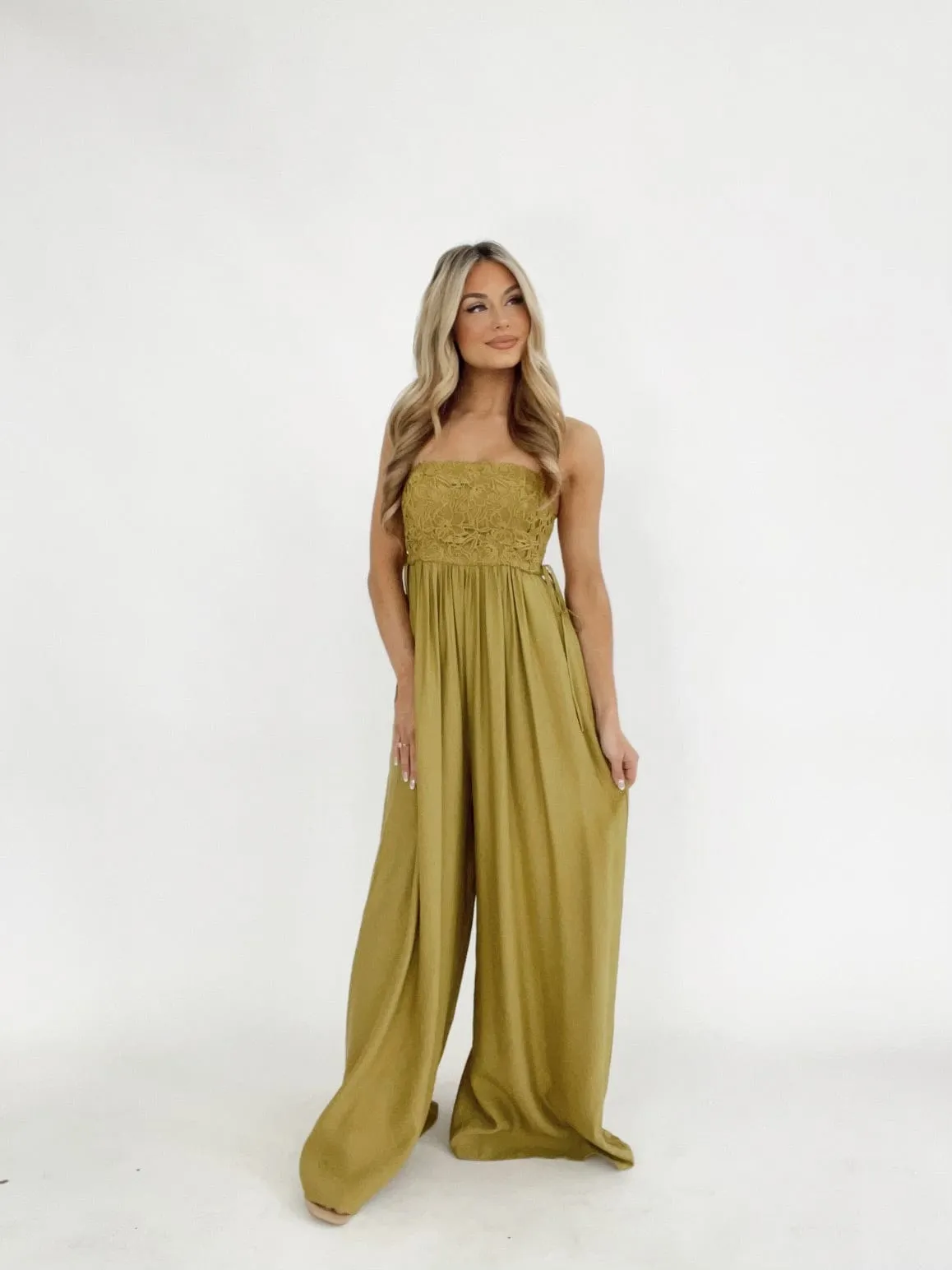 Botanical Bliss Jumpsuit sold by LANE 201