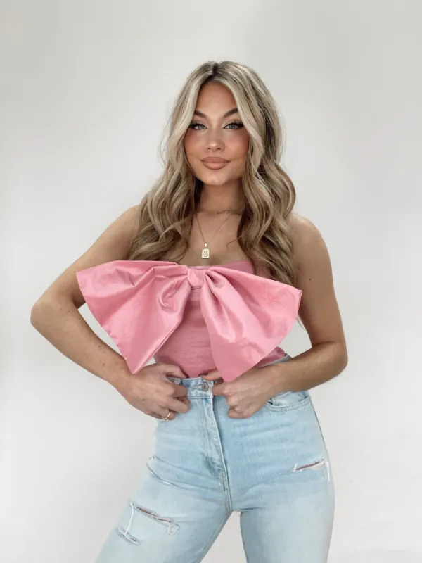 Pink Be Mine Top sold by LANE 201