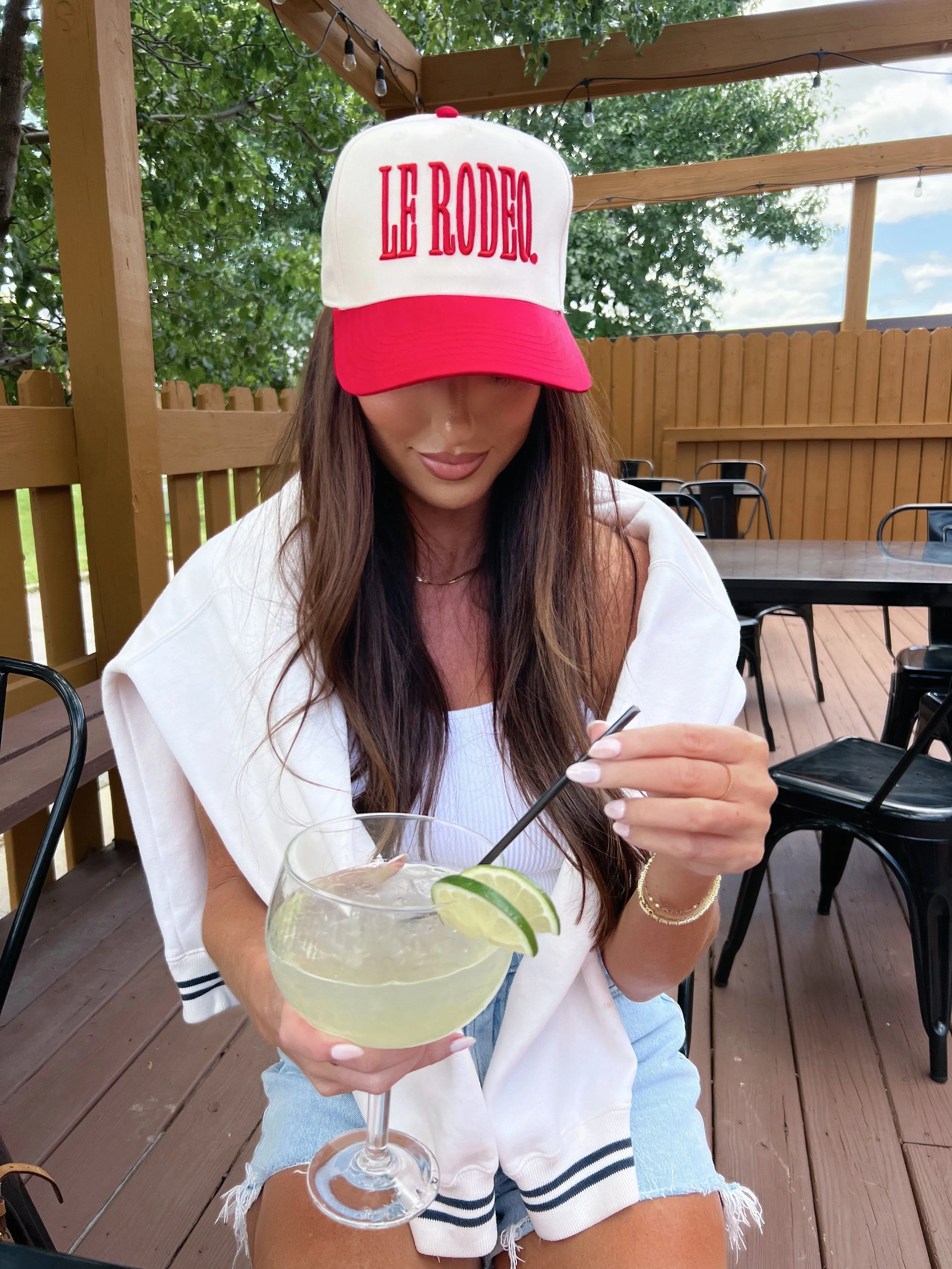 Le Rodeo Trucker Hat sold by LANE 201 product image thumbnail 2